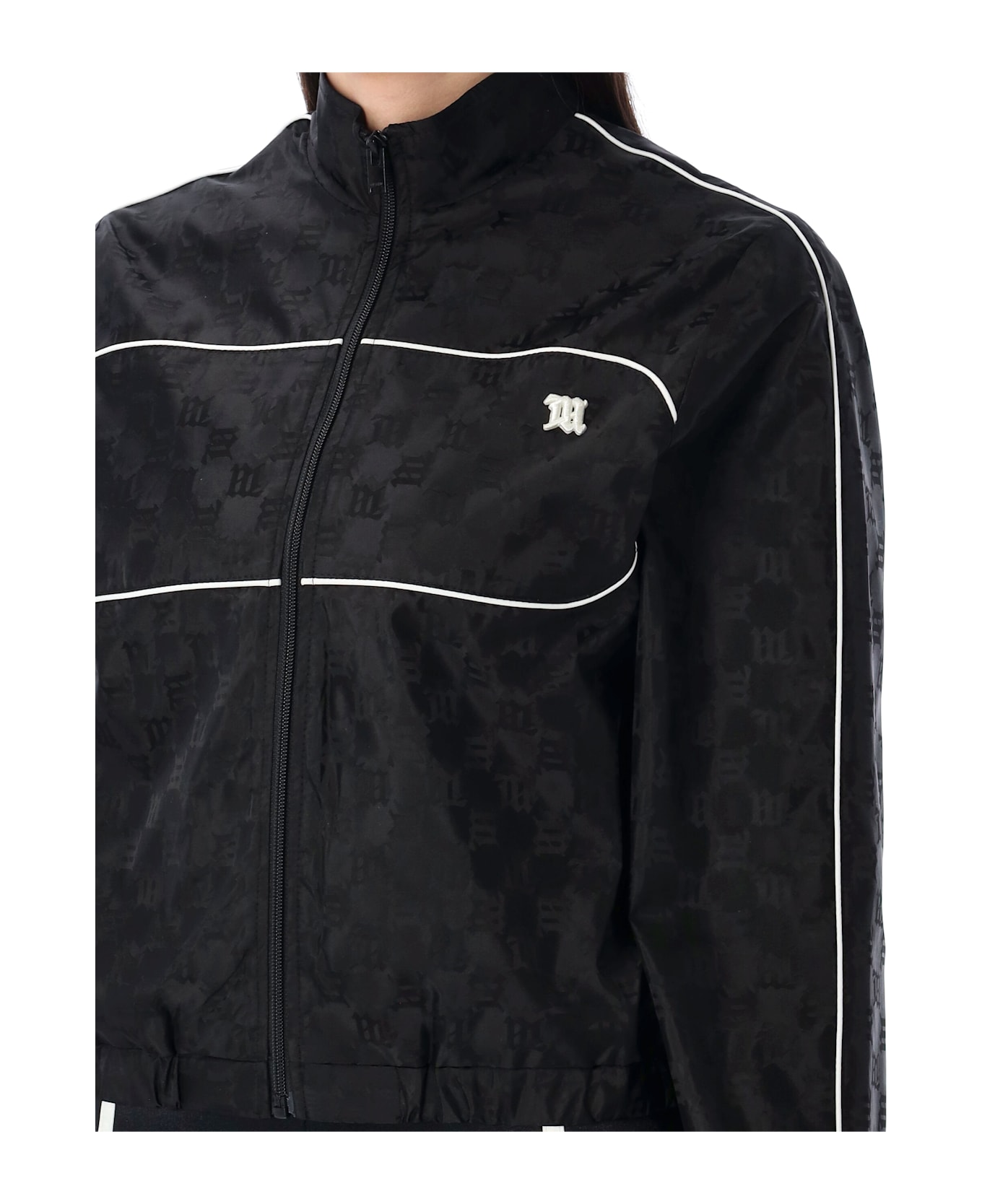 MISBHV Monogram Windbreaker - BLACK