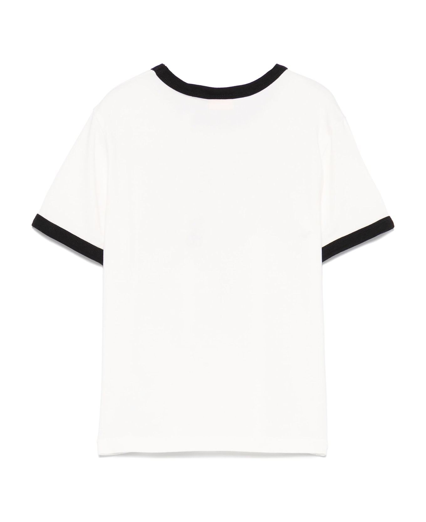 Off-White Ringer Tee Ss - White Black