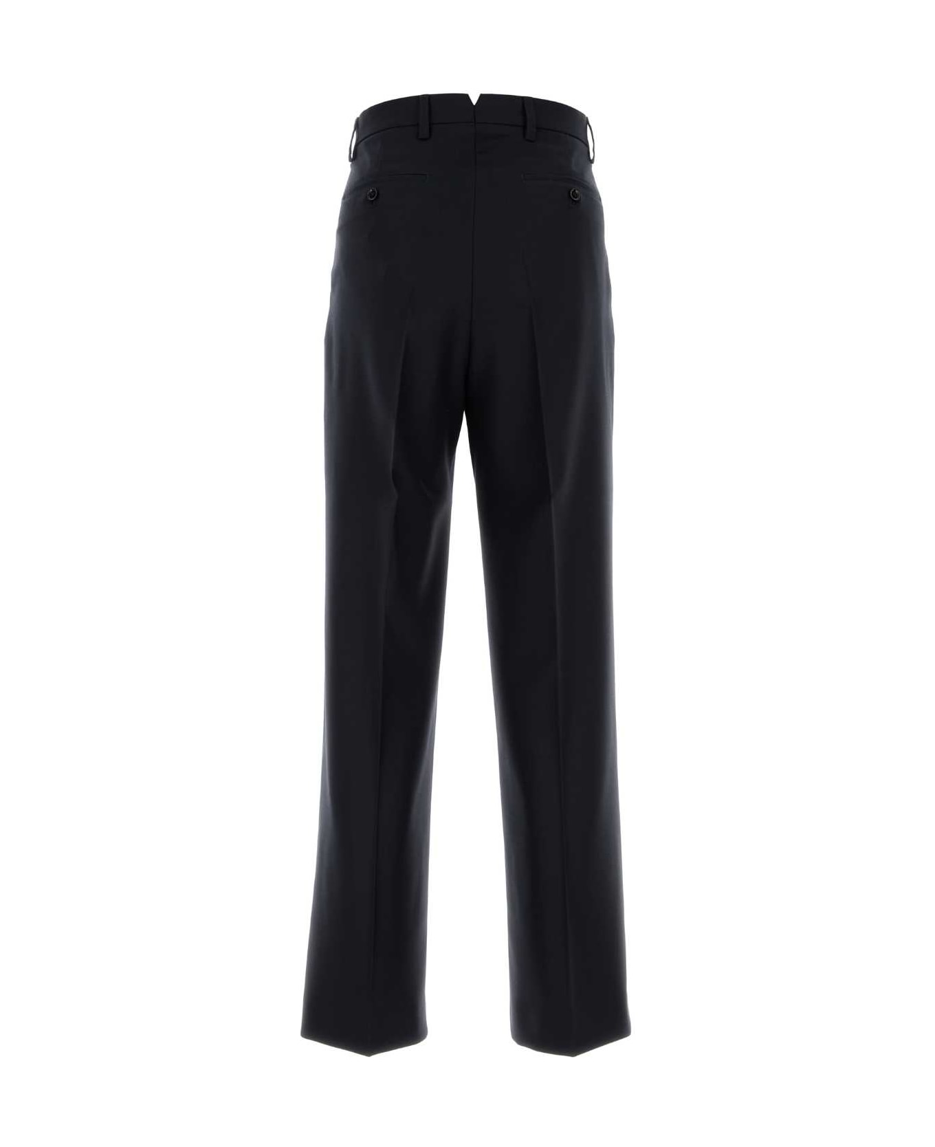 Ami Alexandre Mattiussi Midnight Blue Wool Pant - NAVYBLUE