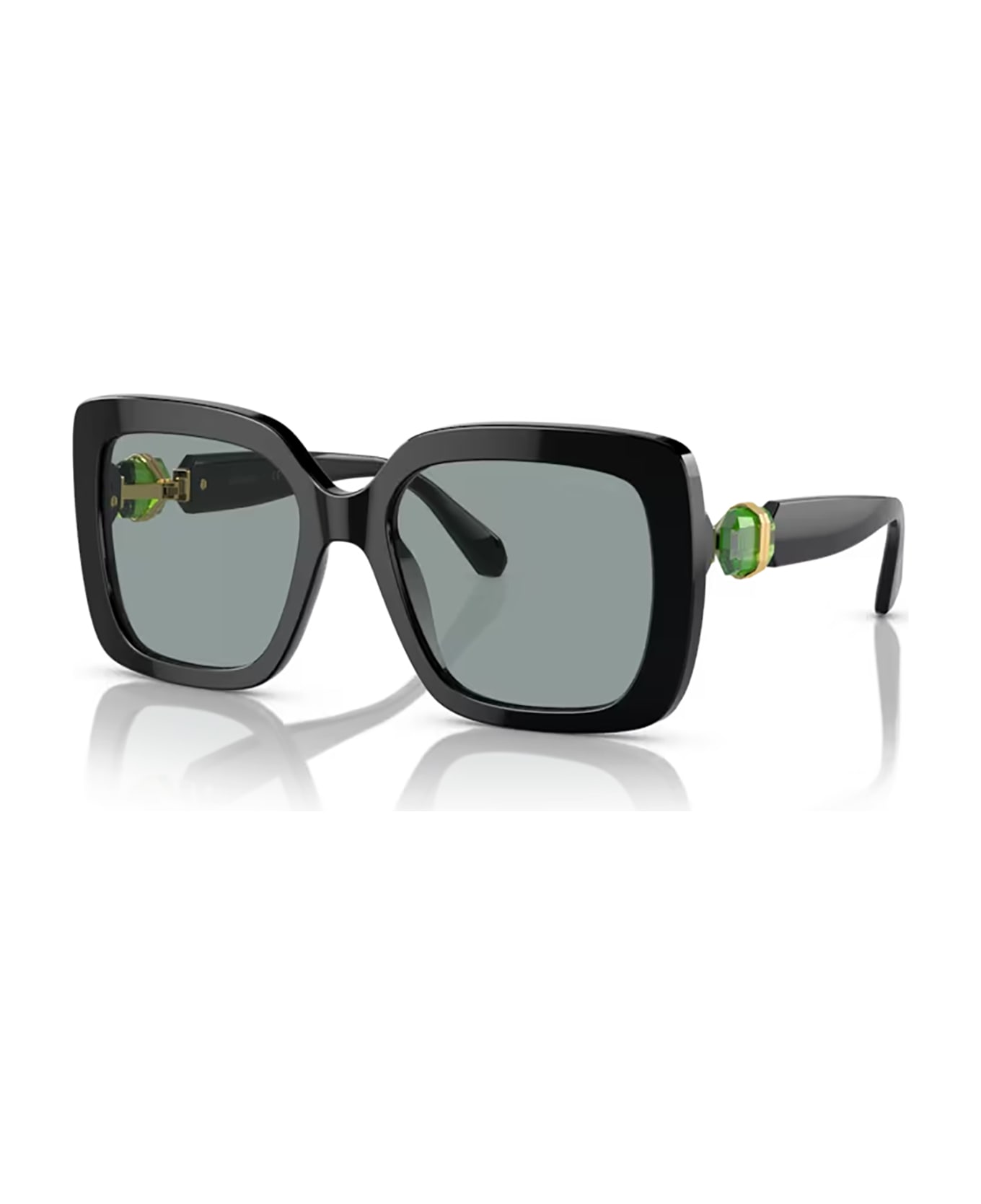 Swarovski Sk6001 Black Sunglasses - Black
