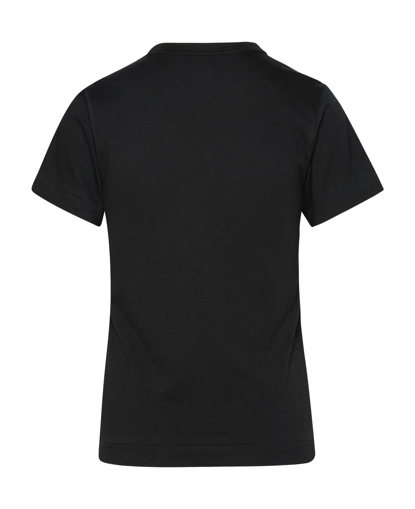 Comme des Garçons Play Black Cotton T-shirt - Black