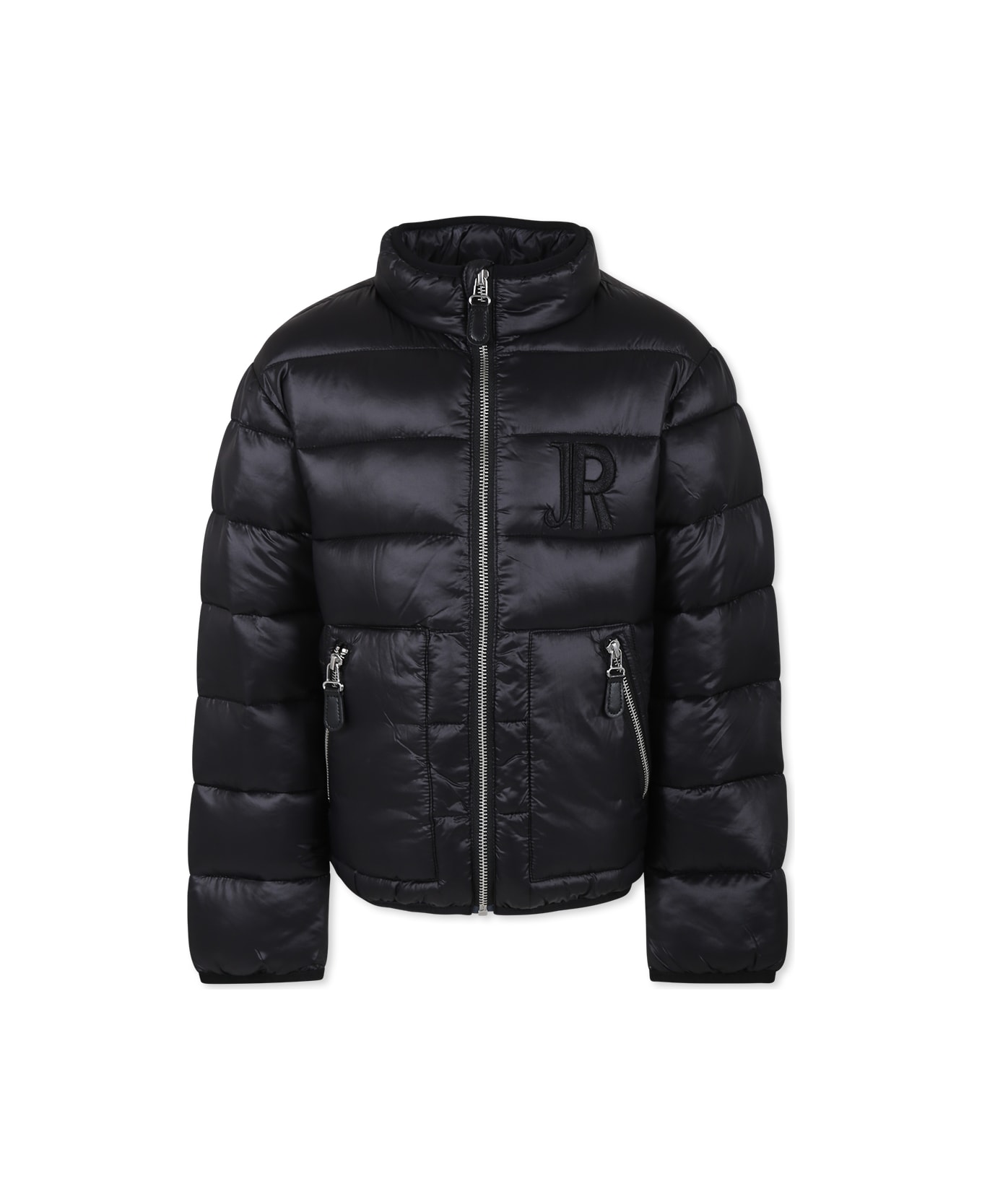 Richmond Black Down Jacket For Boy - Black