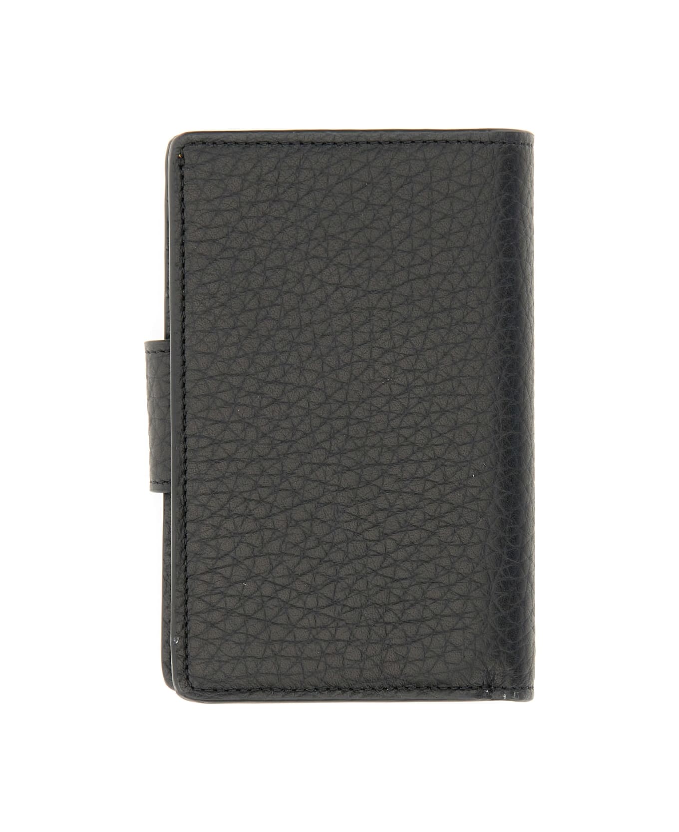Orciani Leather Wallet - BLACK