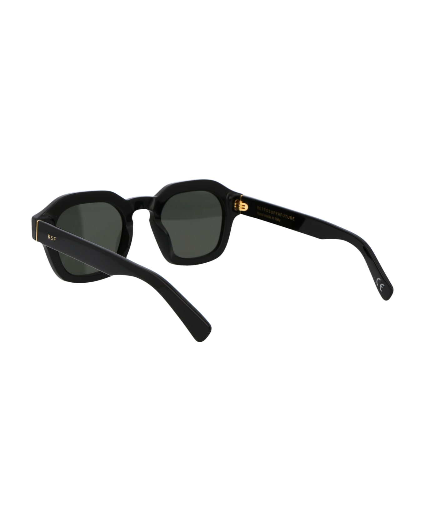 RETROSUPERFUTURE Saluto Sunglasses - BLACK