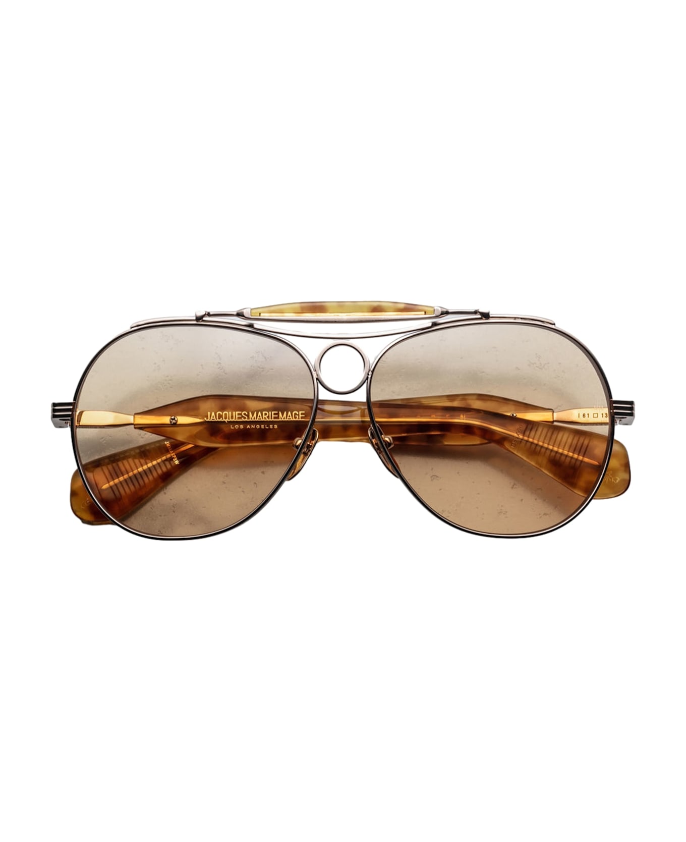 Jacques Marie Mage Aspen - Bichon Sunglasses - havana/gold