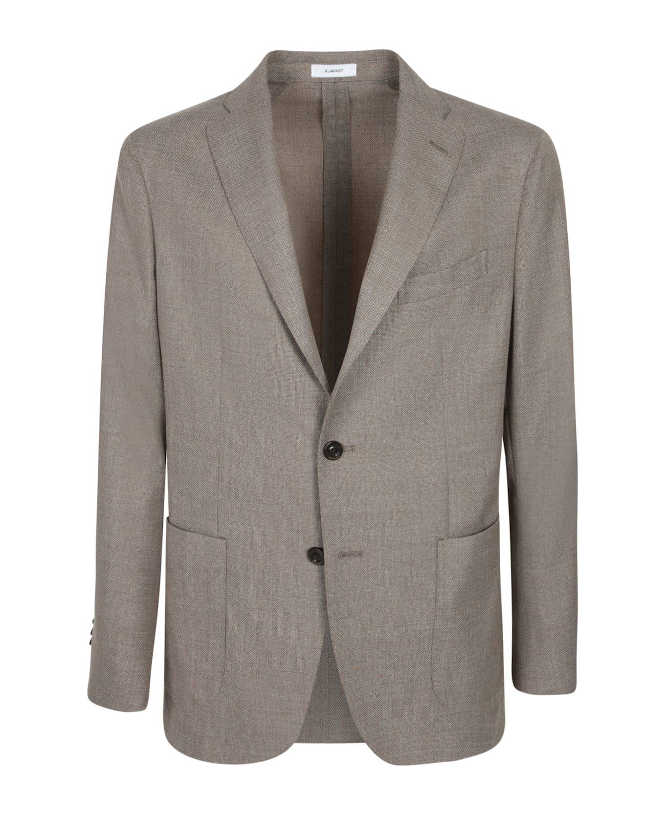 Boglioli Beige Hopsack Jacket - Beige