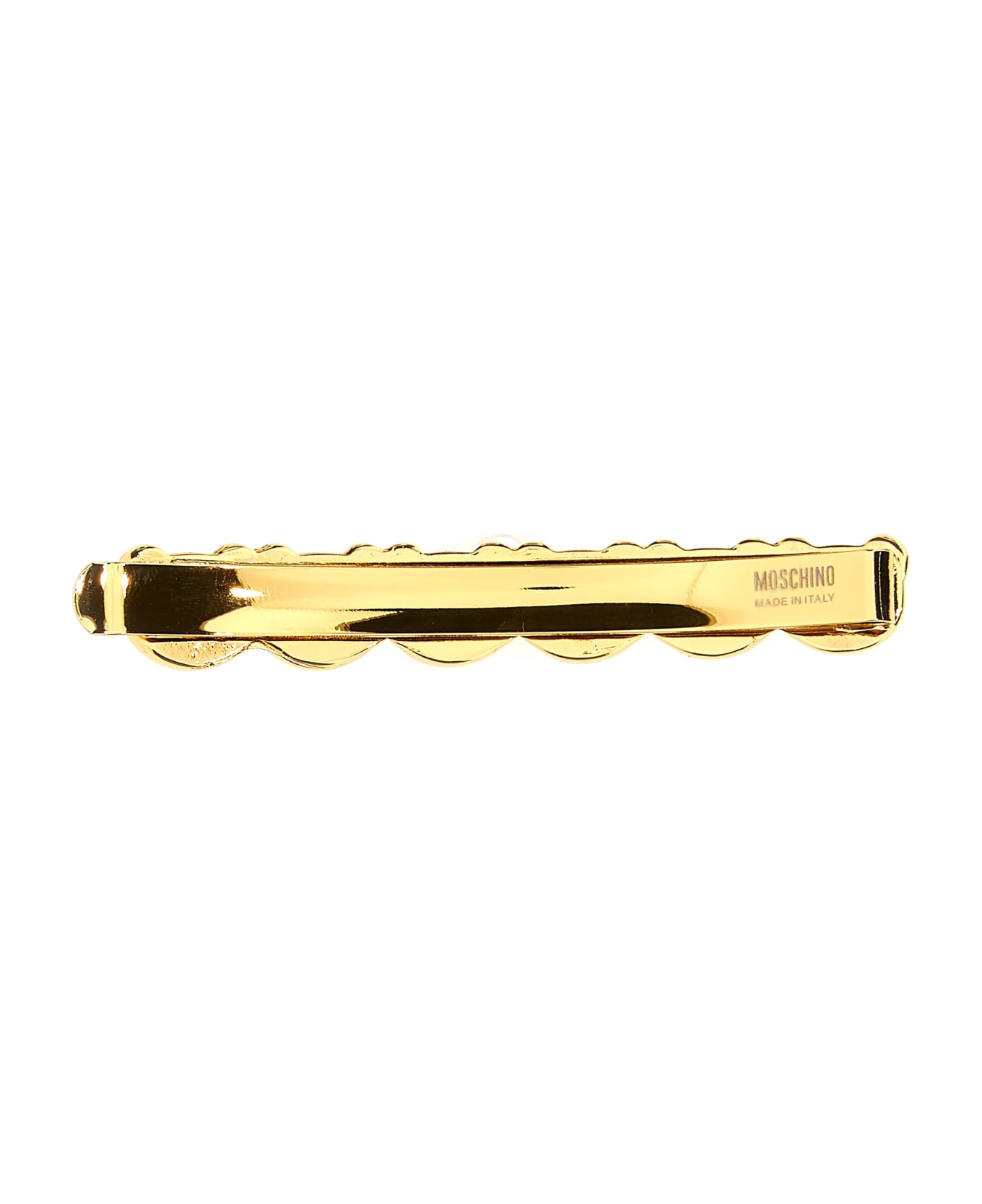 Moschino 'teddy Bear' Hair Pin - Gold