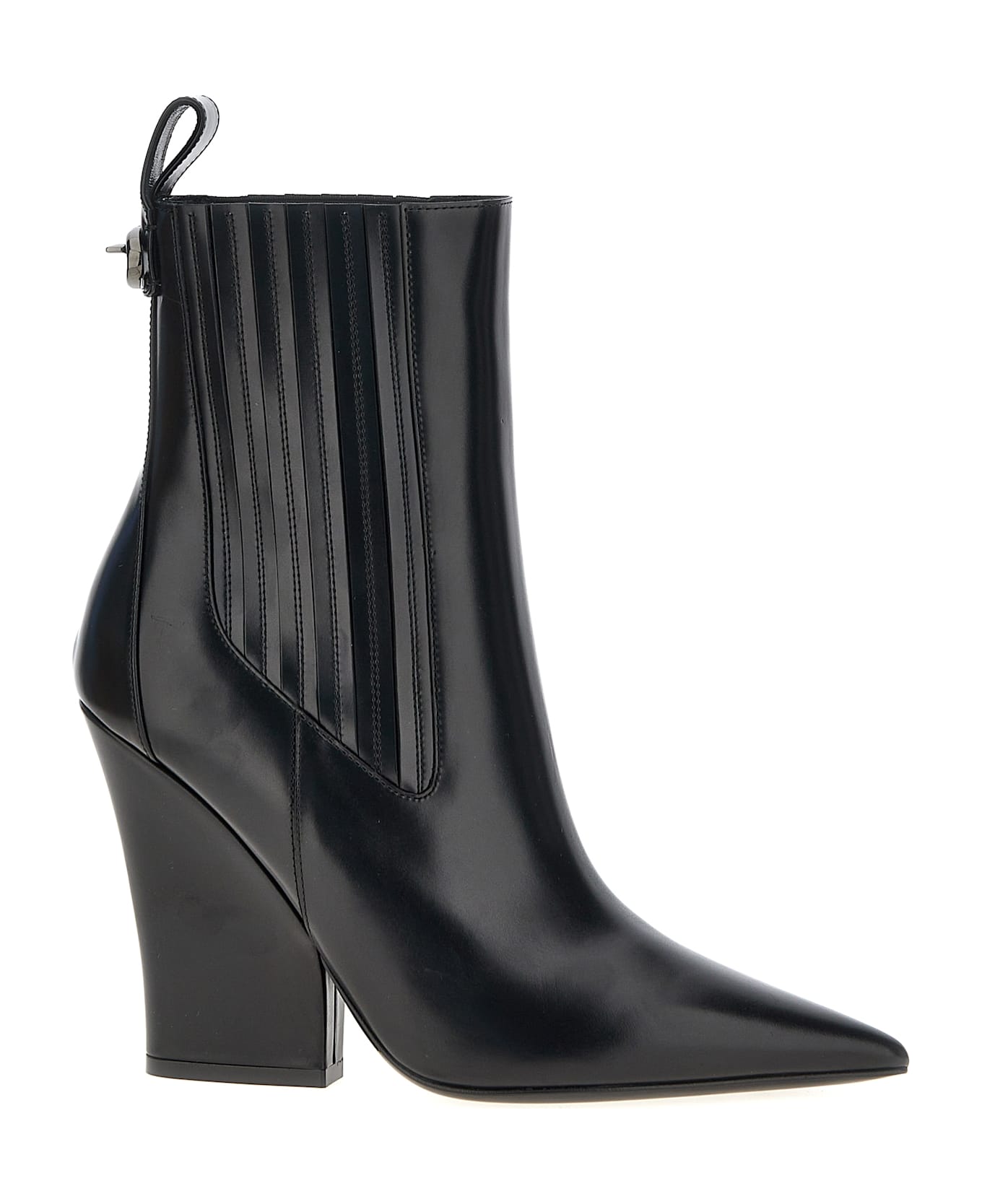 Valentino Garavani 'vlogo Lockette' Ankle Boots - Black  