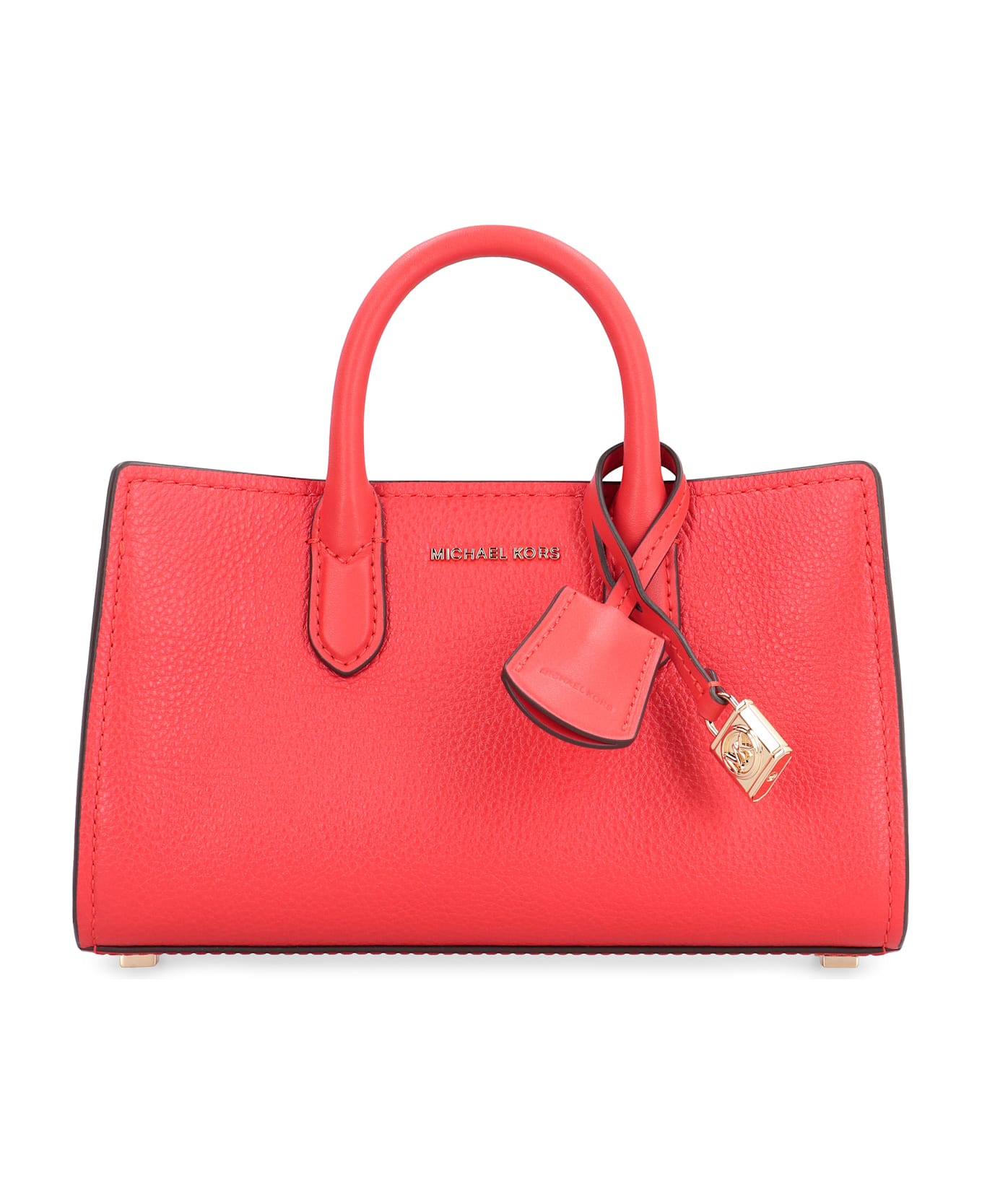 Michael Kors Scarlett Leather Bag - red