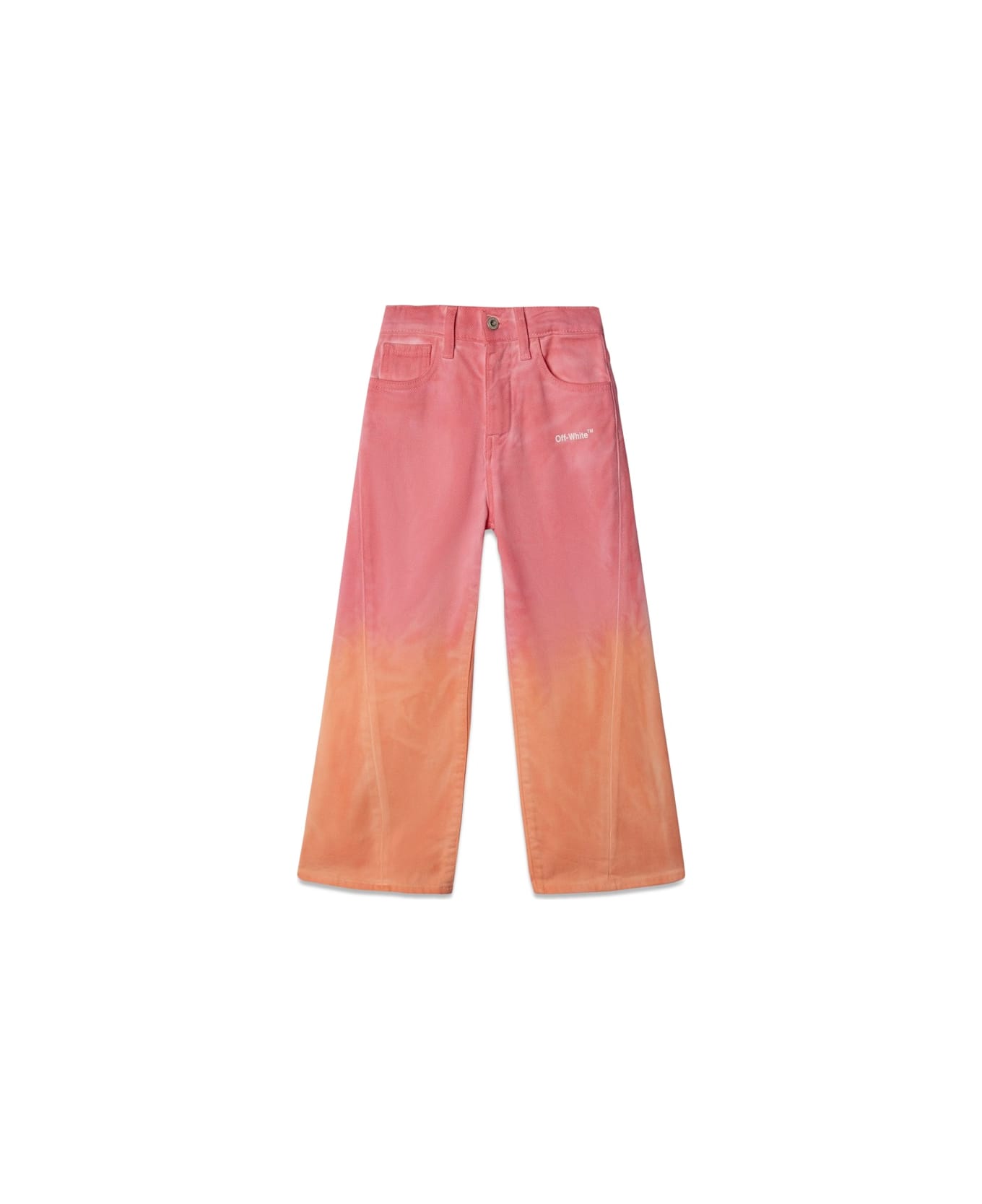 Off-White Wide Leg Pant - MULTICOLOUR