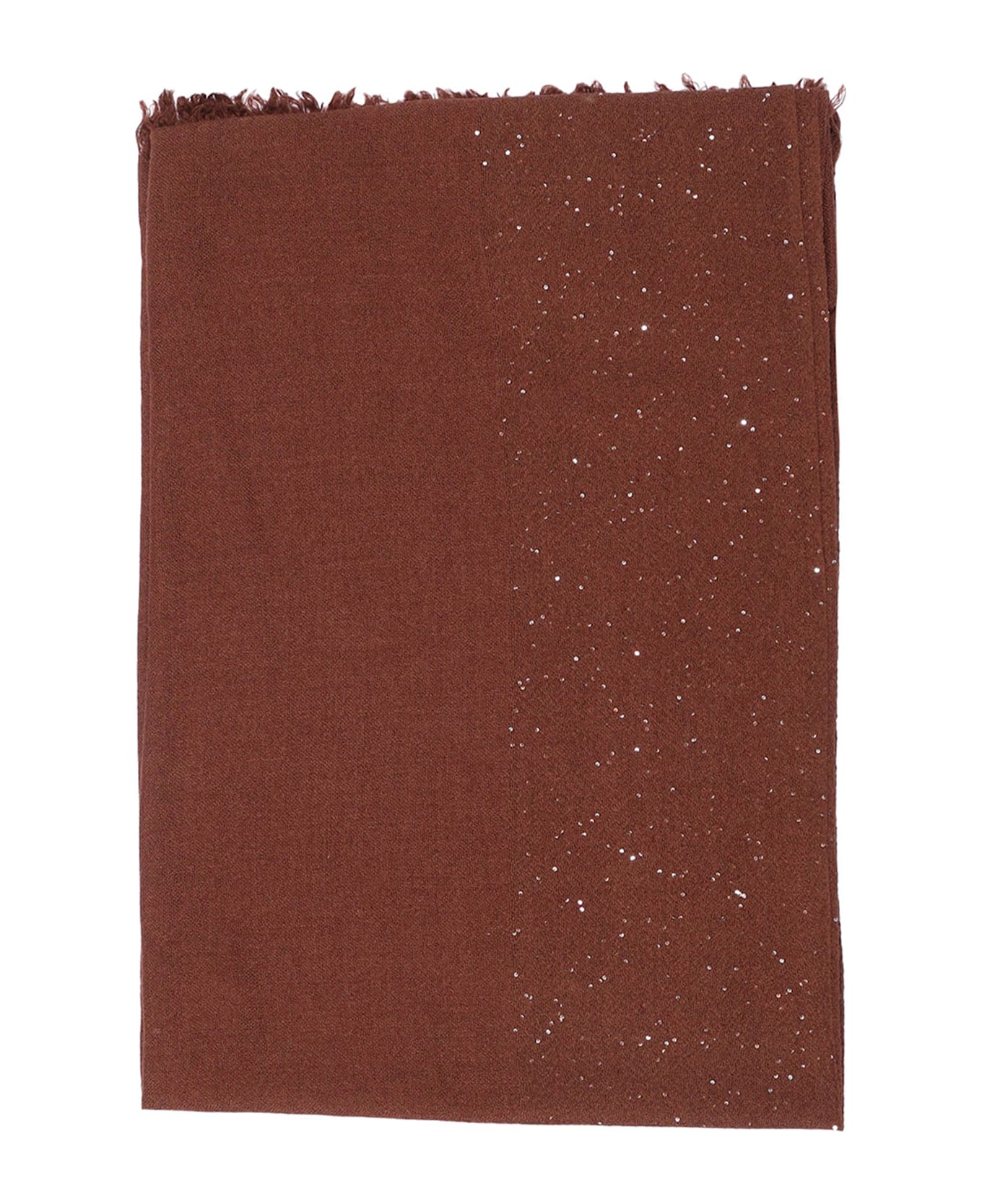 Faliero Sarti Kundy 85x185 Scarf - BROWN