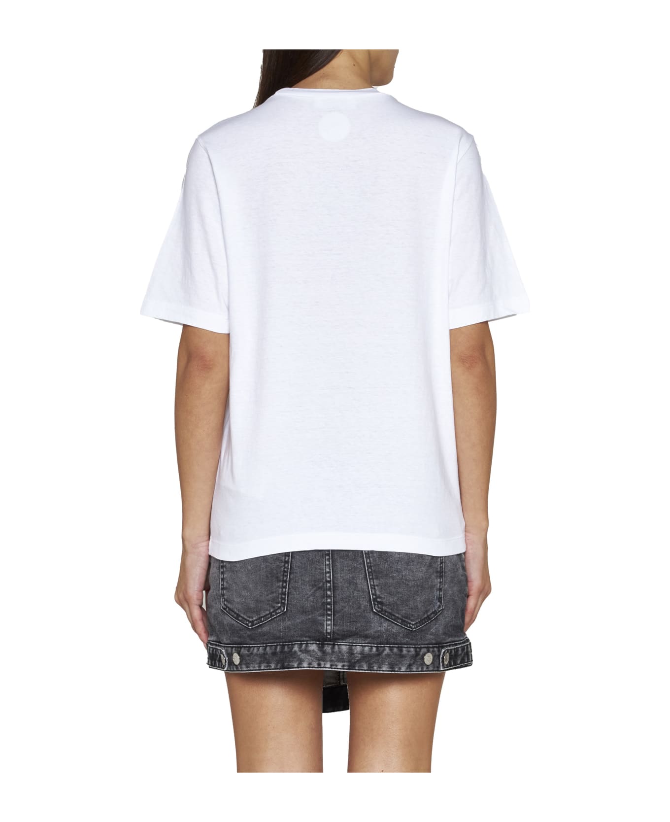 Dsquared2 Icon Cracked Easy T-shirt - White