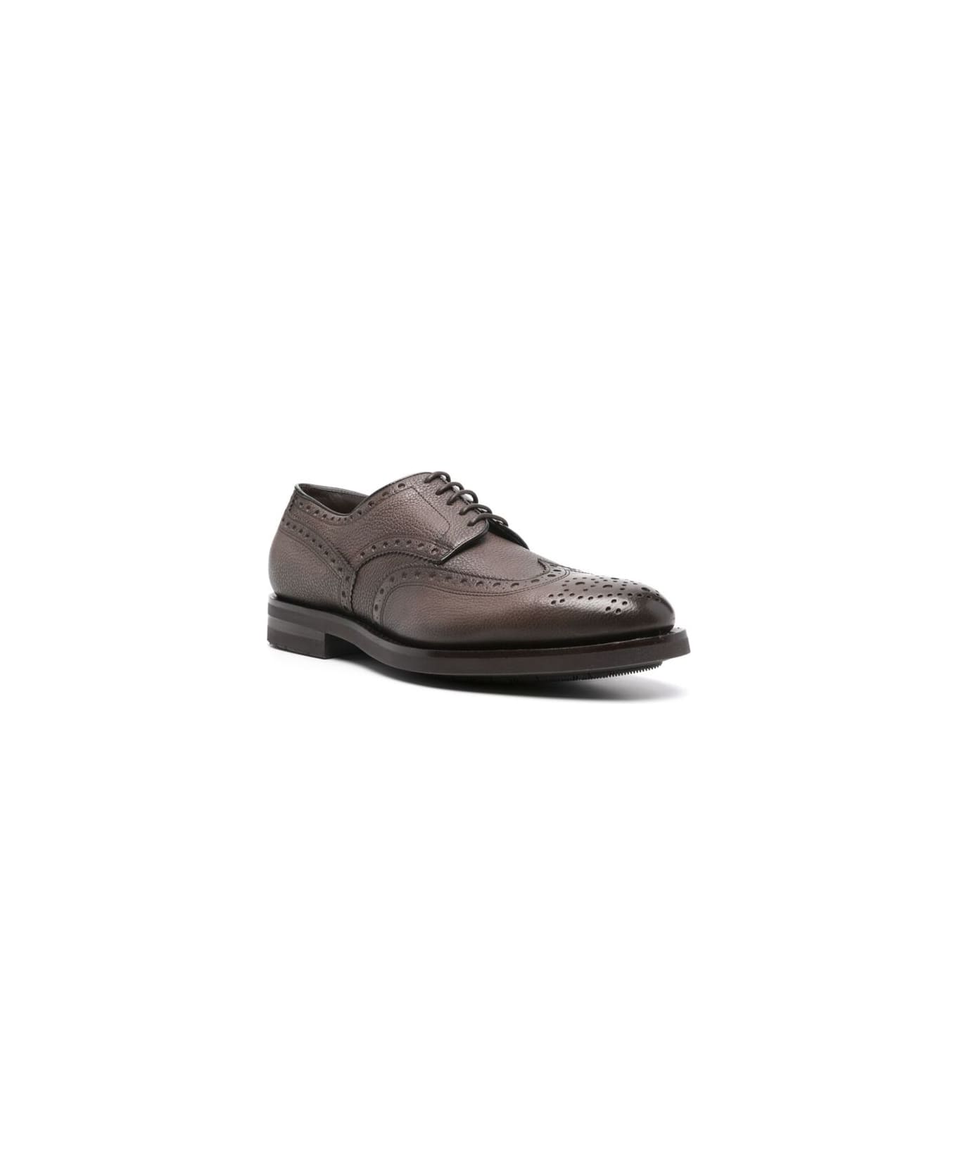 Santoni Shoe - BROWN