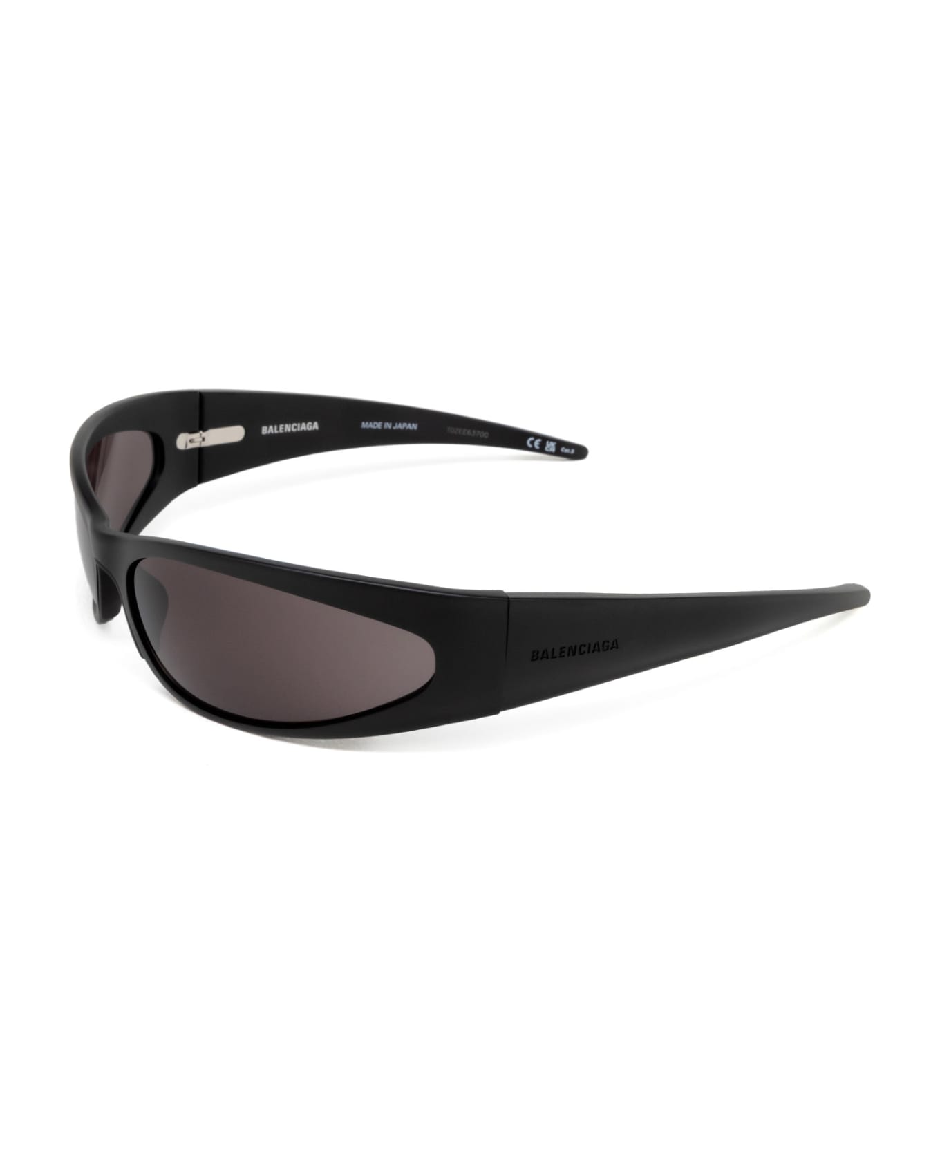 Balenciaga Eyewear Bb0290s Sunglasses - 001 BLACK BLACK GREY