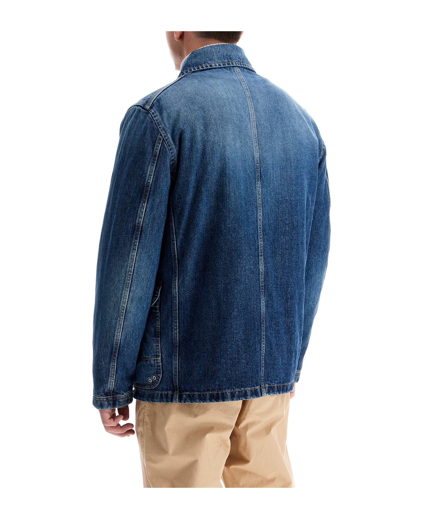 Fay Denim Jacket With 4 Hooks - U801