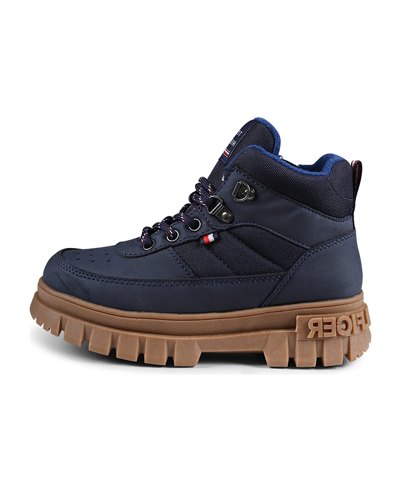 Tommy Hilfiger Blue Ankle Boots For Boy With Logo - Blue