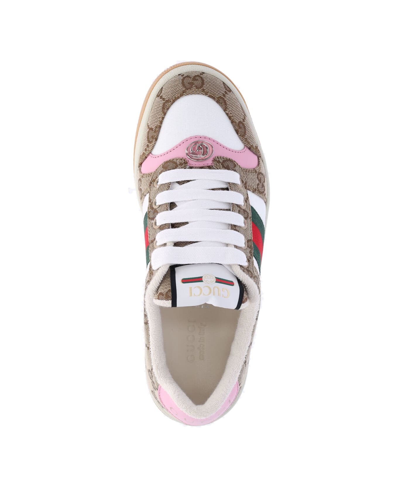 Gucci "screener" Sneakers - Beige