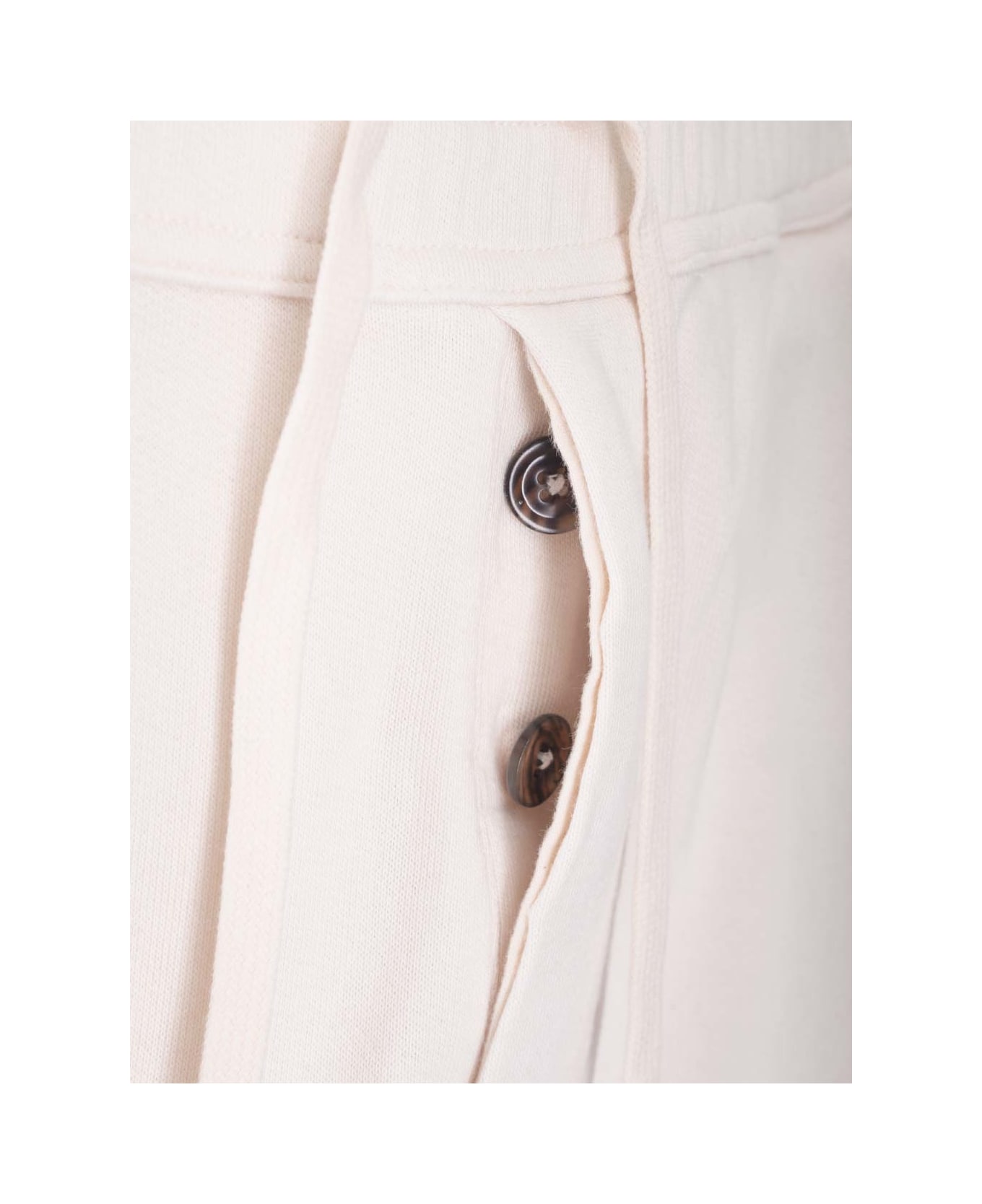 Tom Ford White Lounge Trousers - Ivory