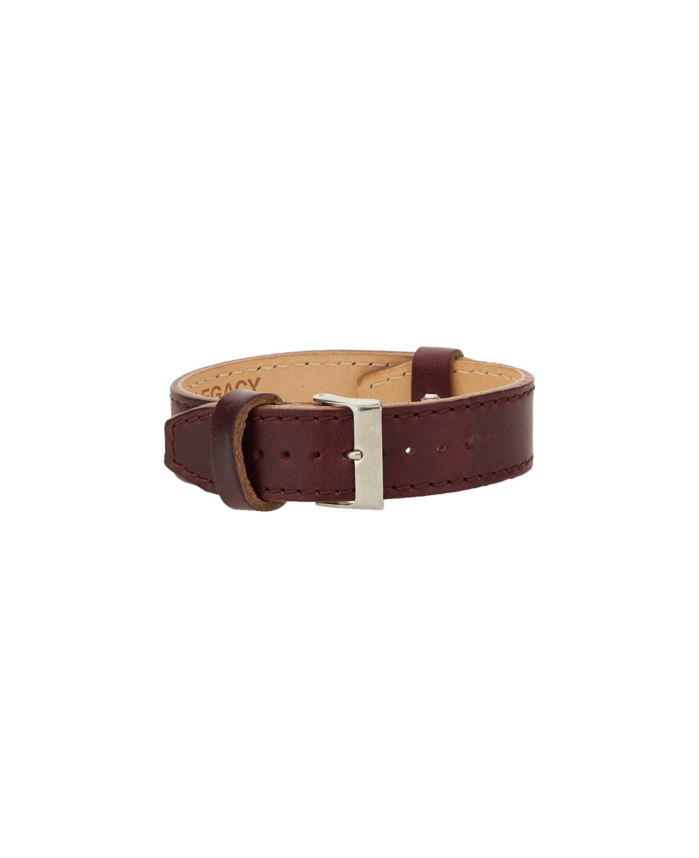 Our Legacy Leather Bracelet - DARK BROWN