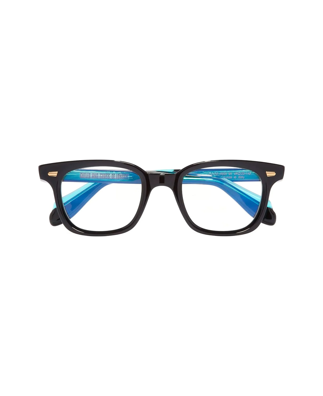 Cutler and Gross 9521 01 Teal On Black Glasses - Nero