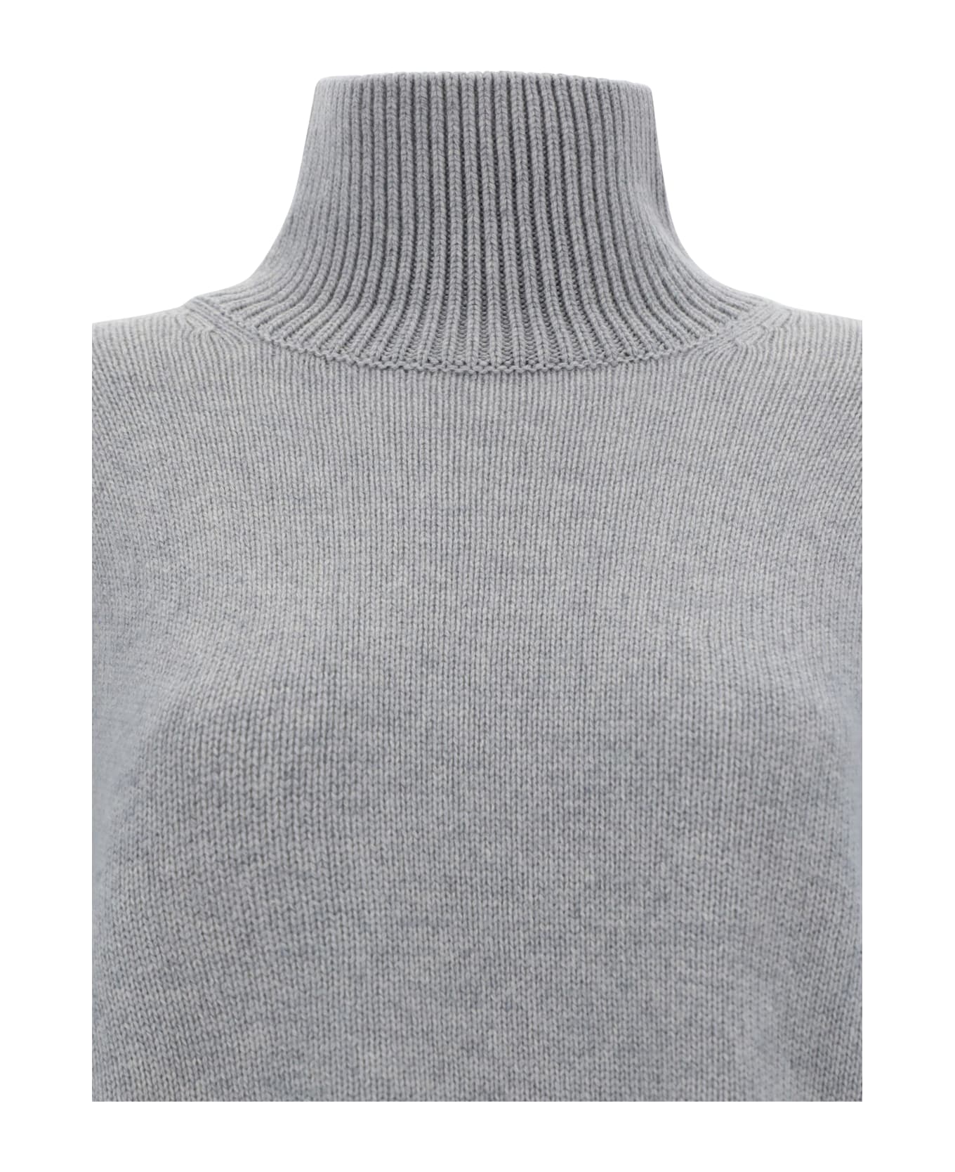 Lisa Yang Turtleneck Sweater - Dove Grey