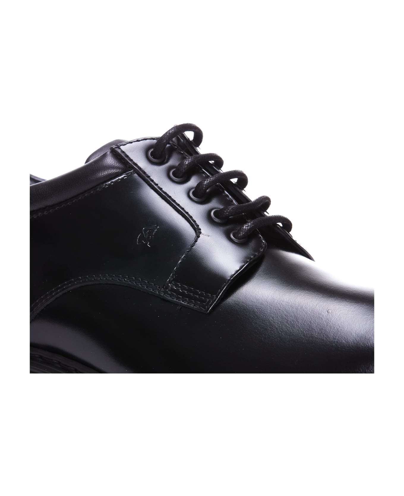 Hogan Laced Up Shoes - Black