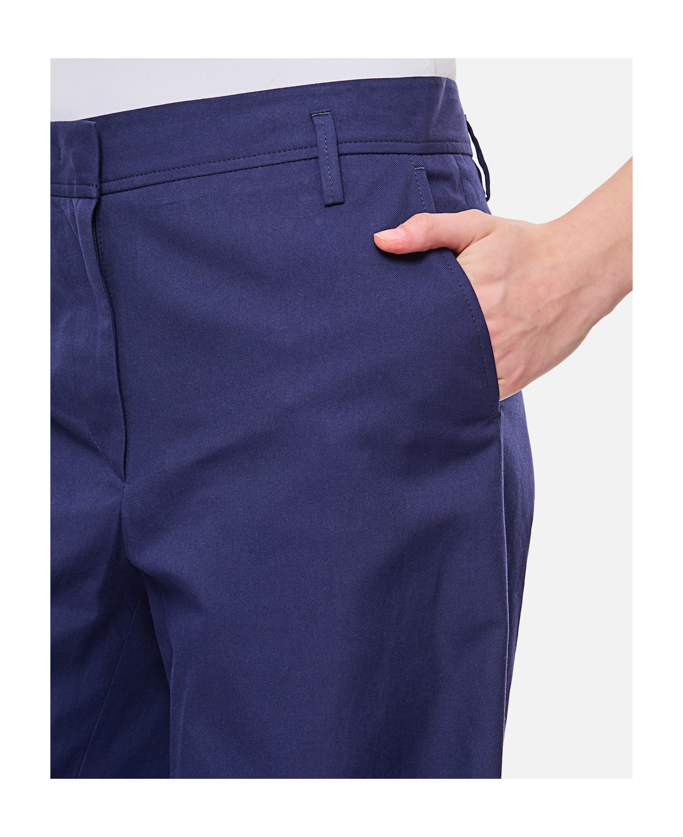 Alberto Biani Wide Pants - Blue