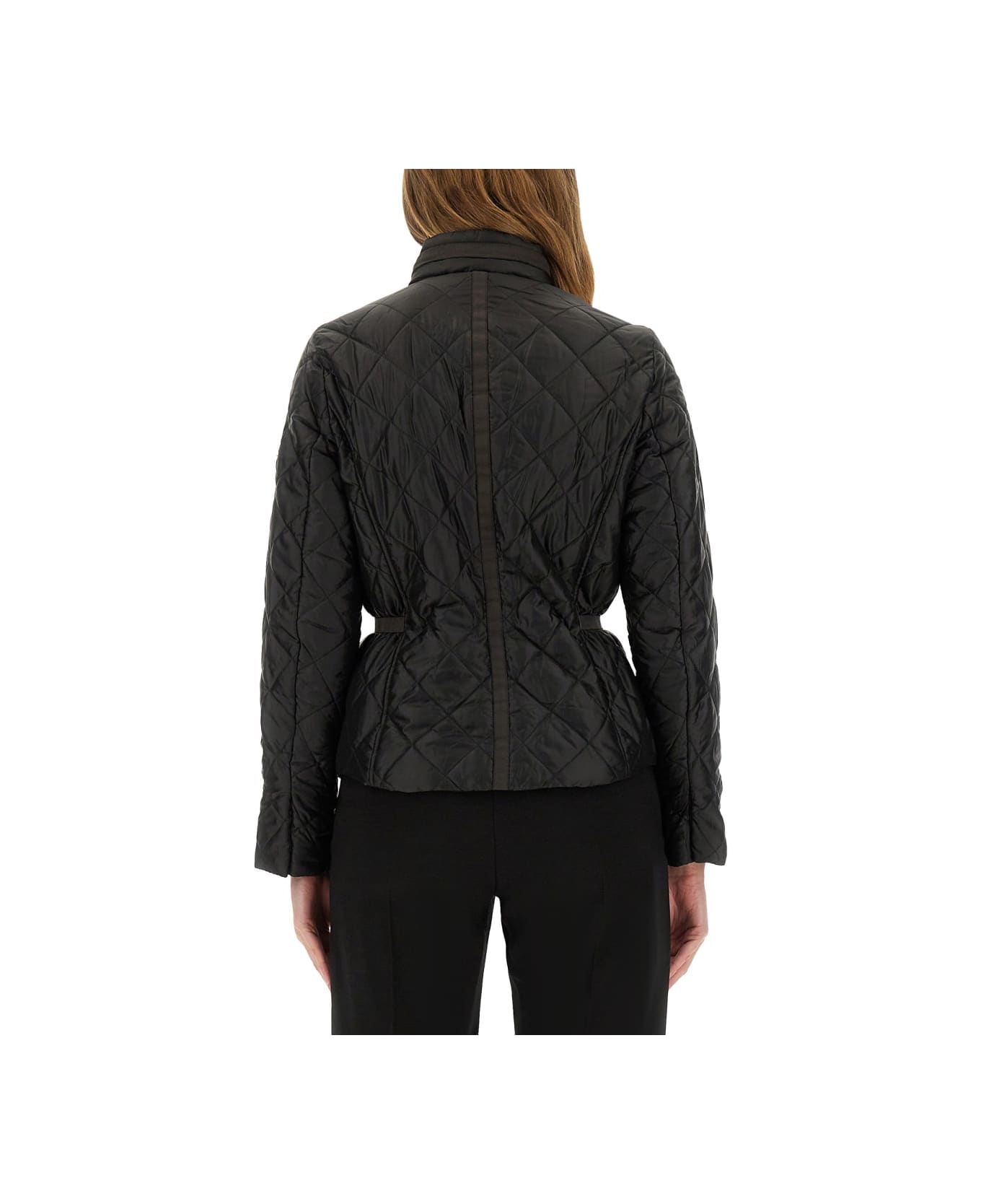 Michael Kors Quilted Padded Jacket - BLACK