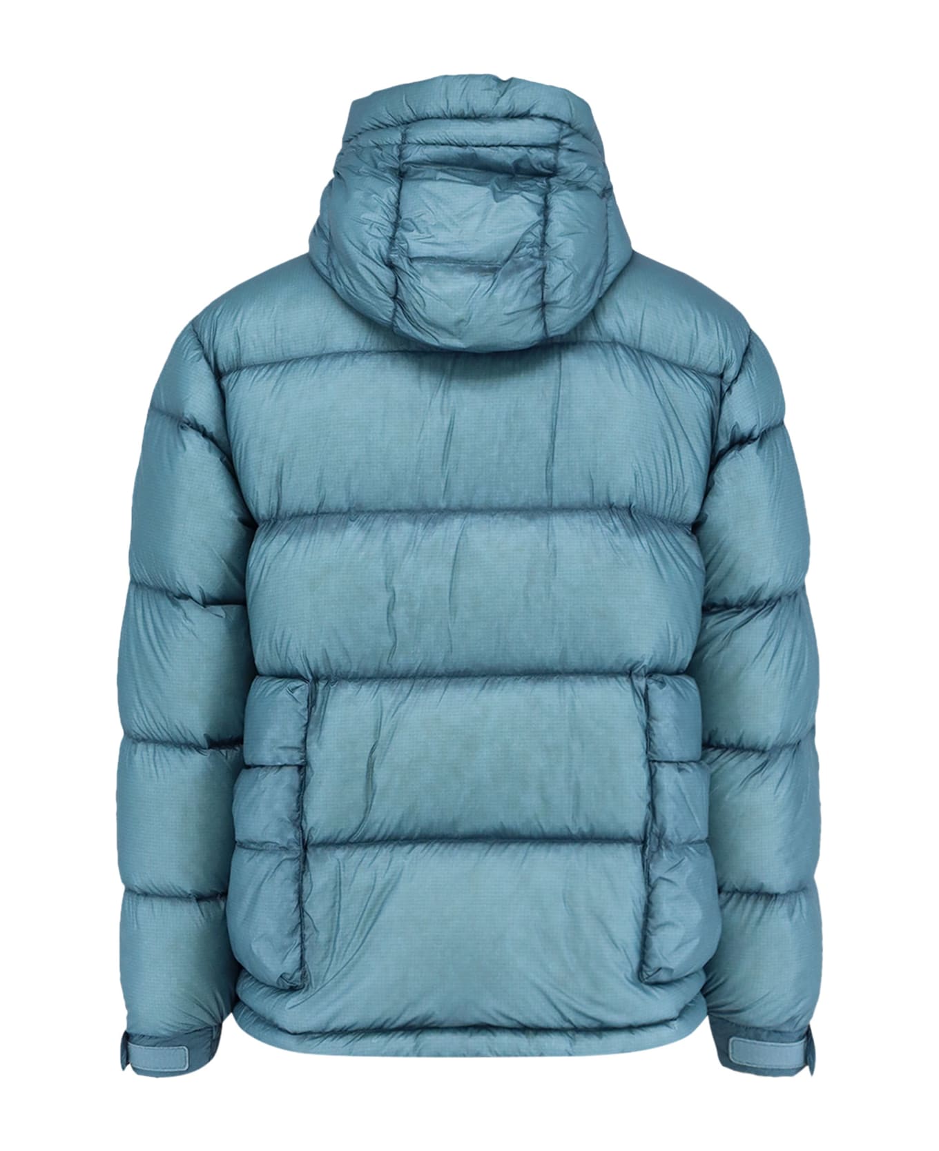 C.P. Company D.d. Shell Hooded Down Jacket - AEGEAN BLUE