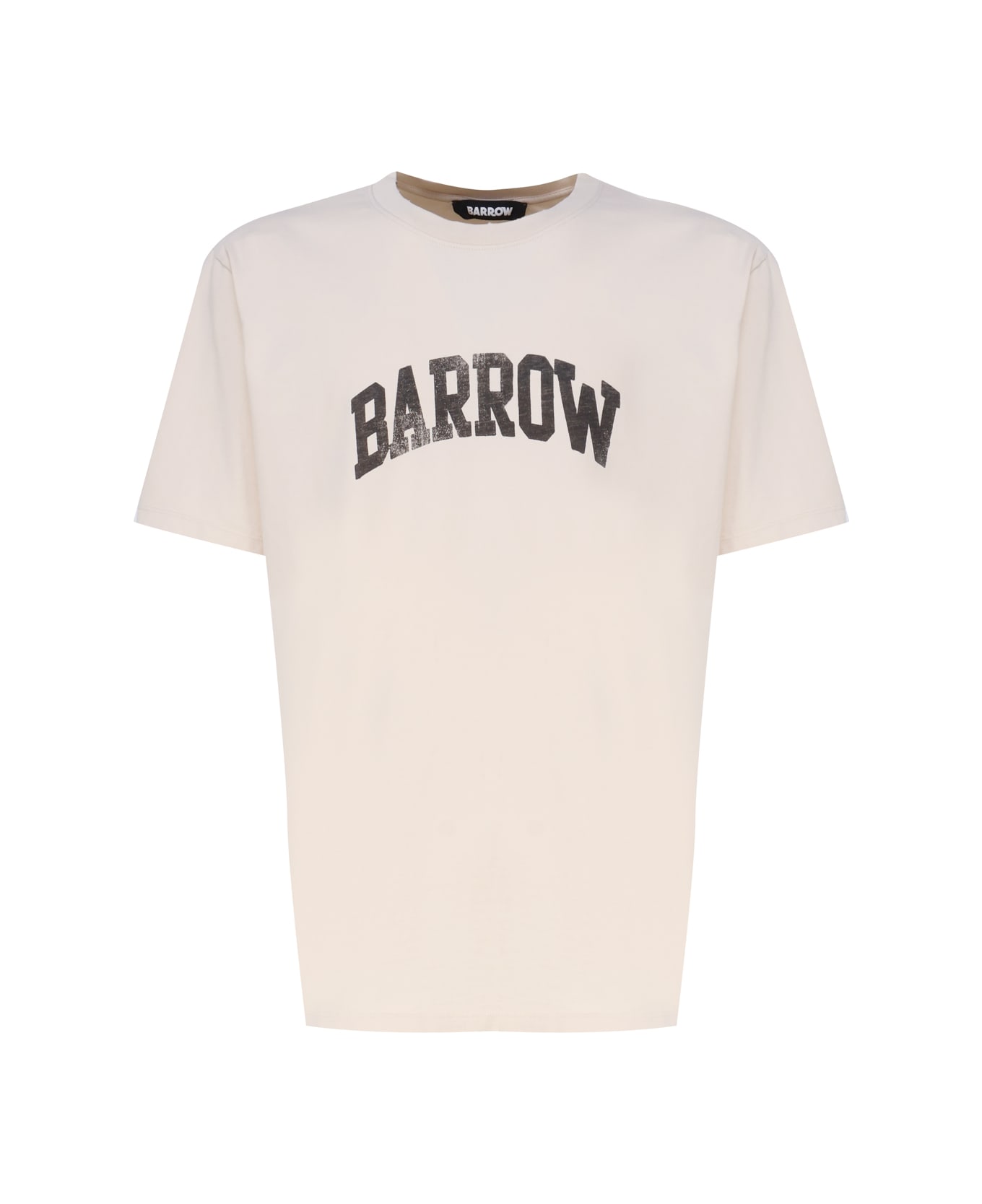 Barrow T-shirt With Logo - Cream