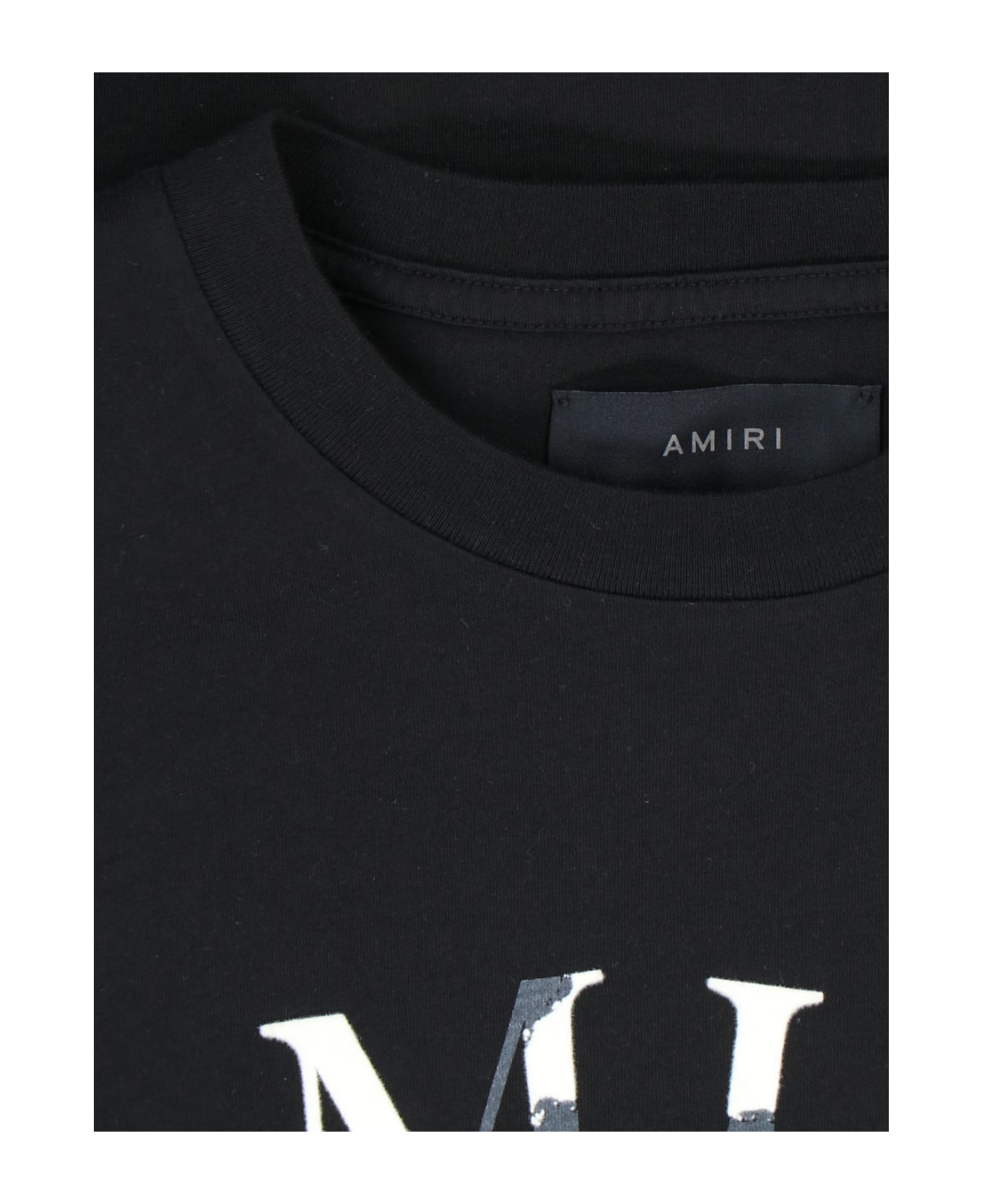 AMIRI Printed T-shirt - Black   シャツ