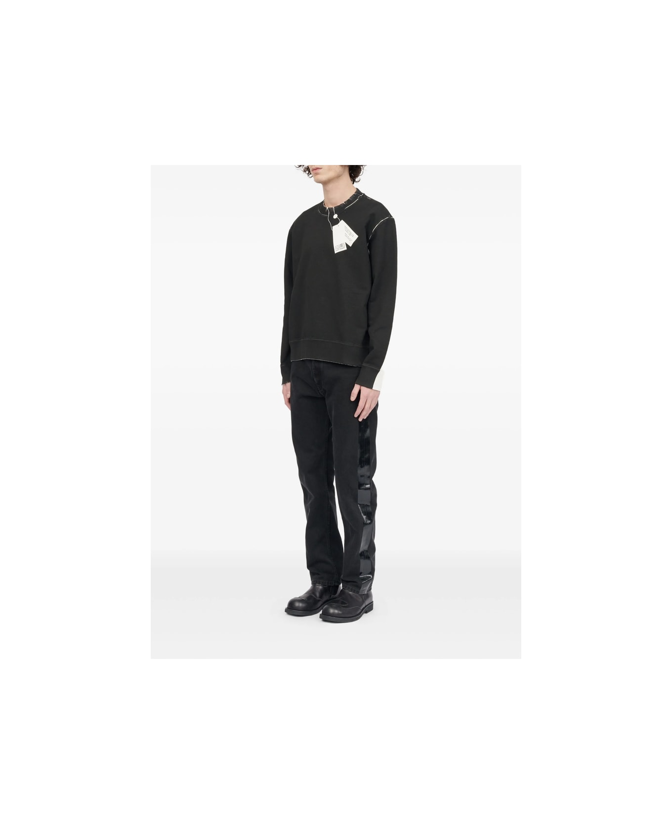 MM6 Maison Margiela Sweatshirt - BLACK