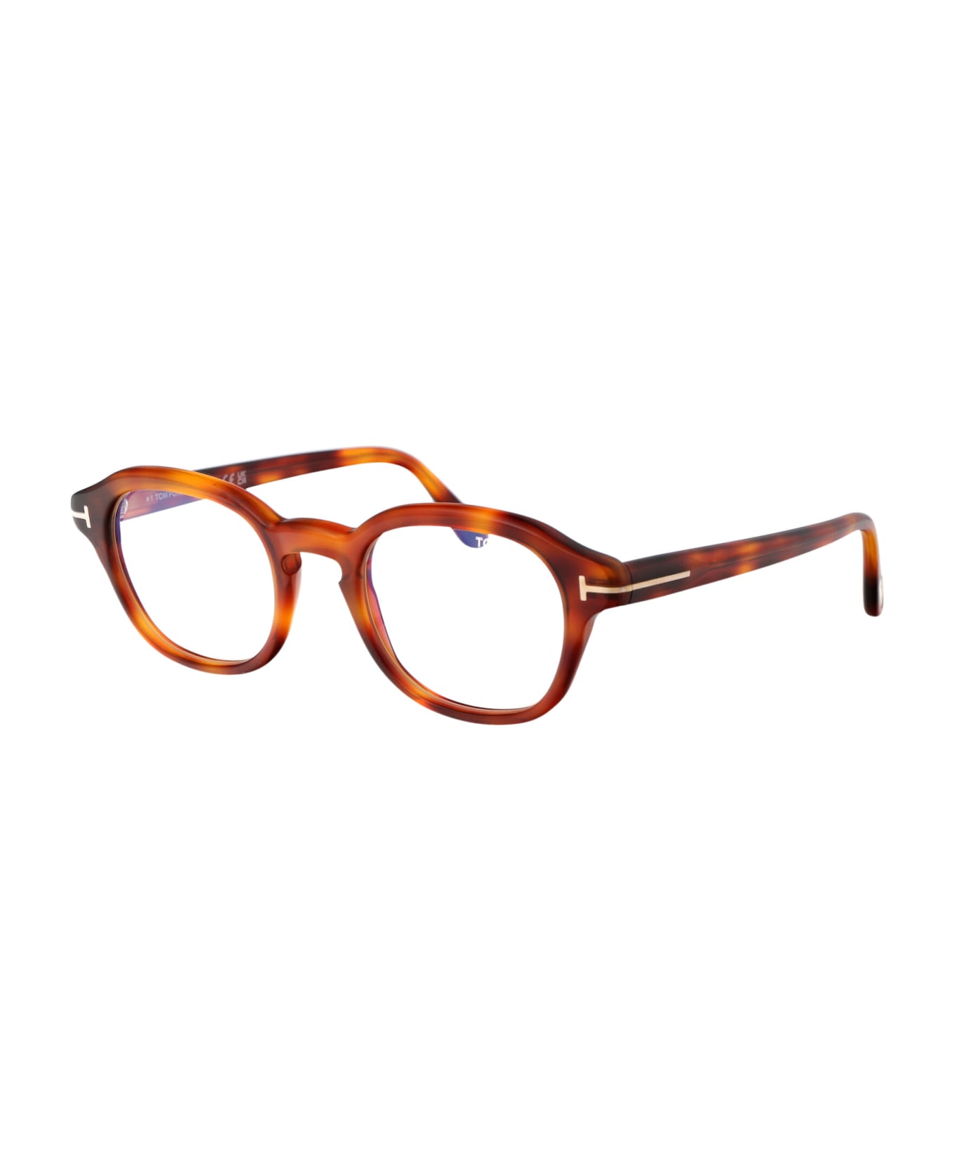 Tom Ford Eyewear Ft5871-b Glasses - 053 Avana Bionda アイウェア