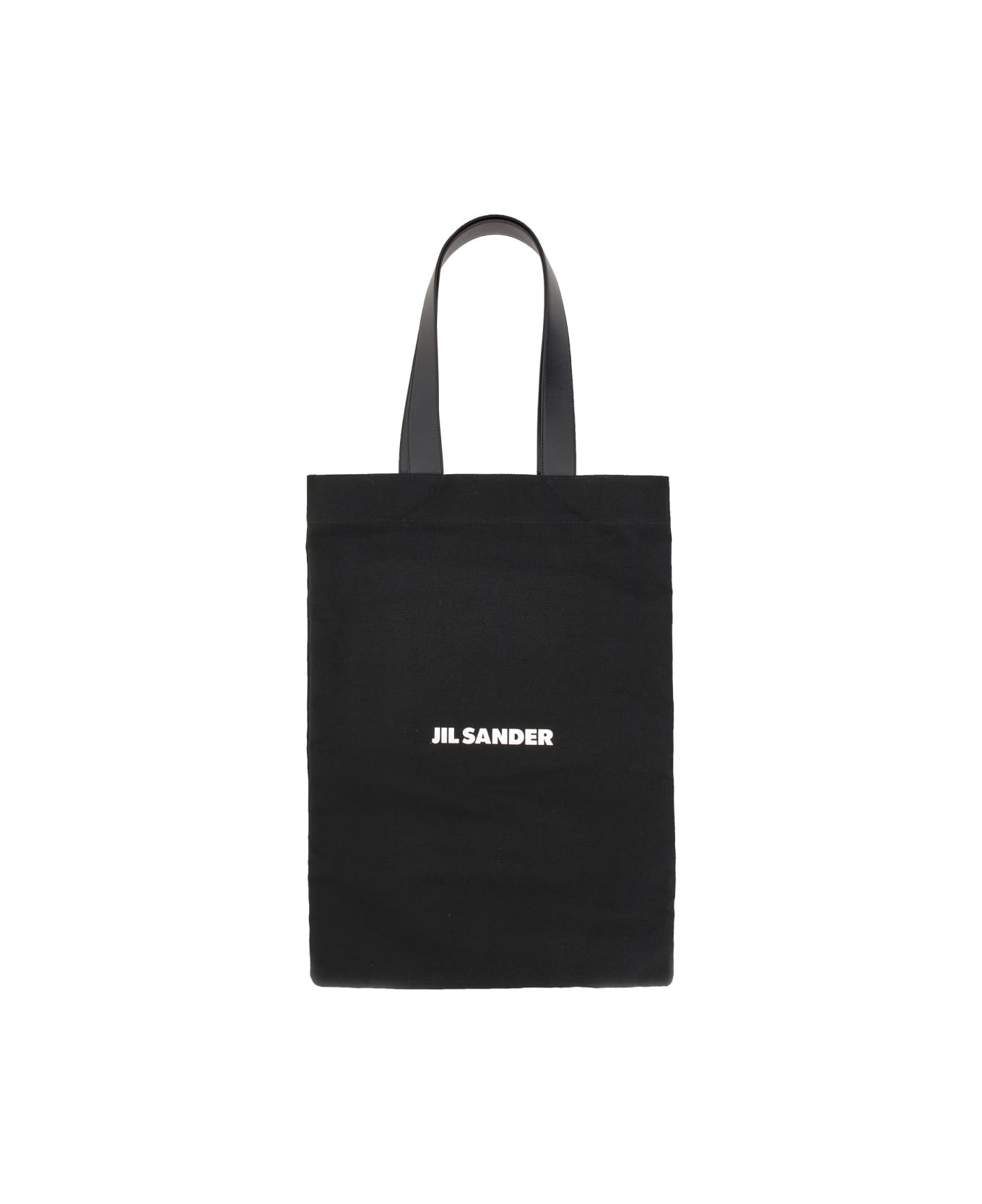 Jil Sander Flat Shopping Bag - BLACK トートバッグ