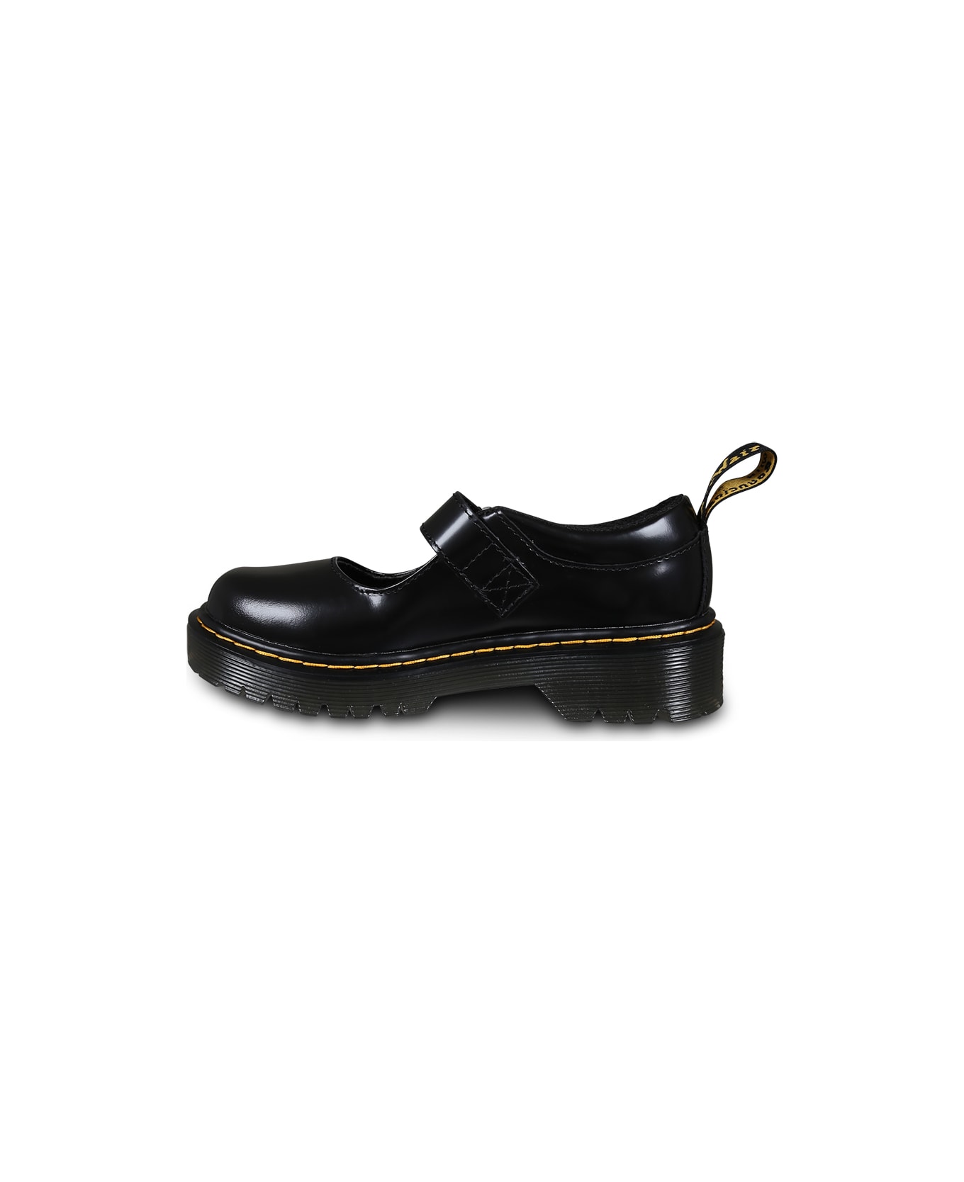 Dr. Martens Black Mj Bex Ballet Flats For Girl With Logo - Black シューズ