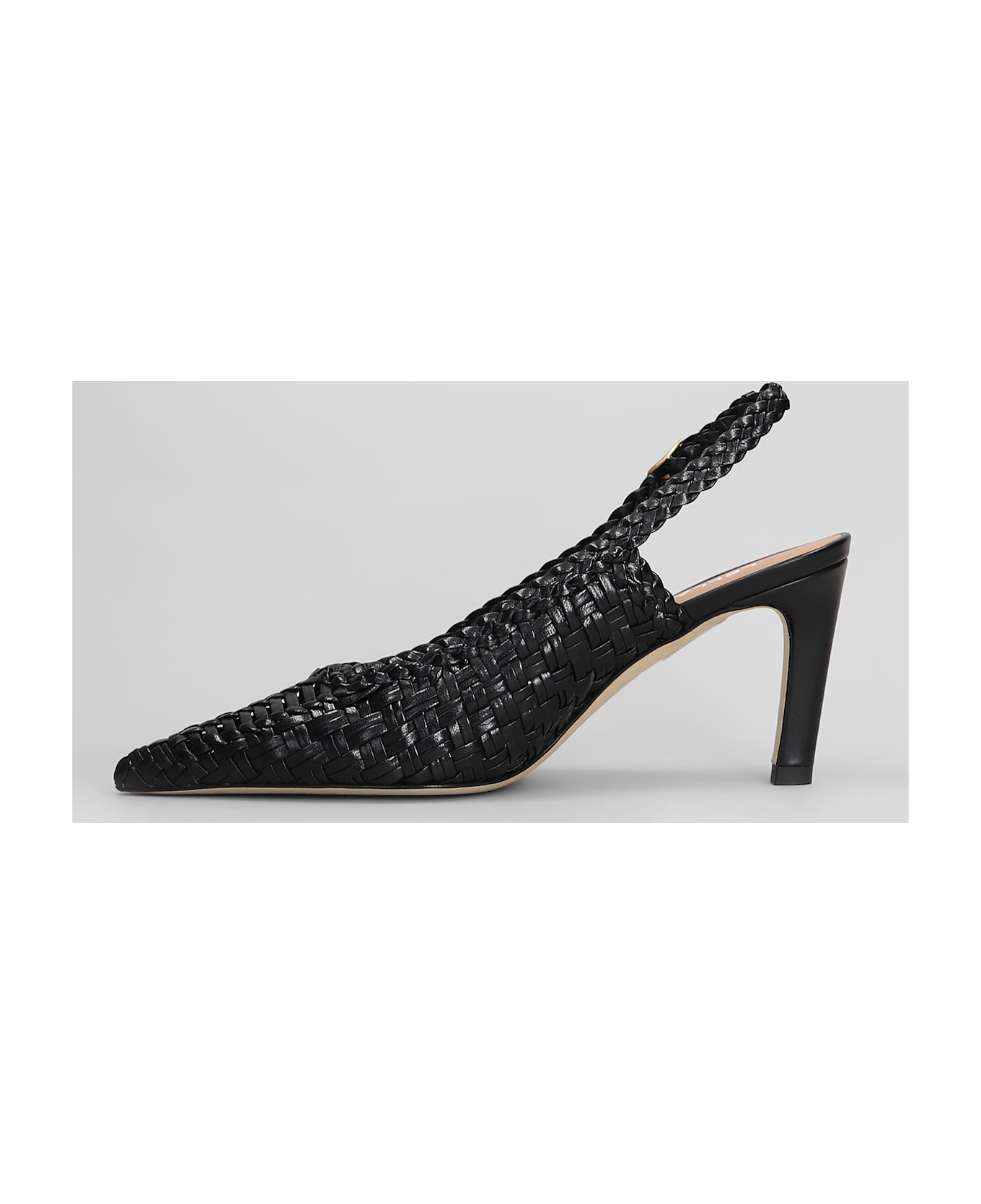 Lella Baldi Pumps In Black Leather - black