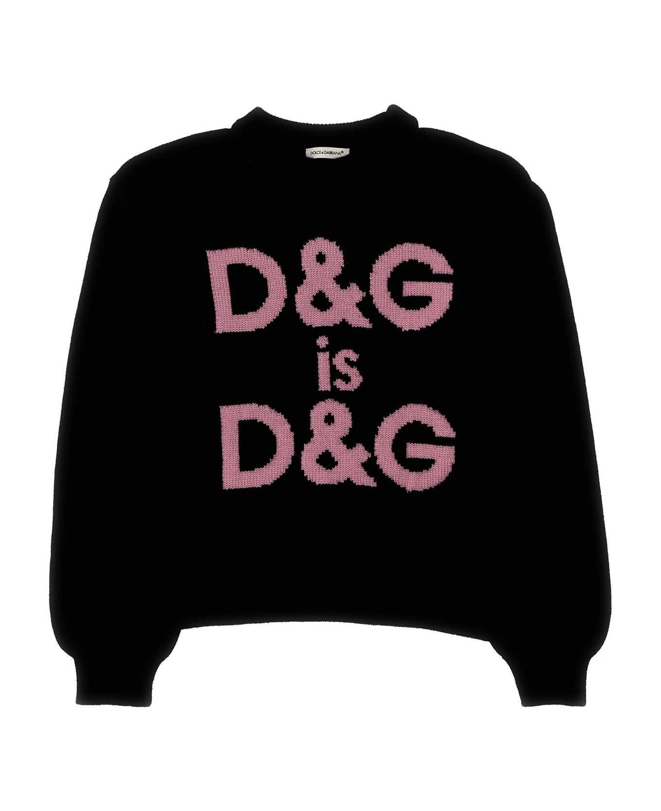 Dolce & Gabbana Logo Sweater - Black  