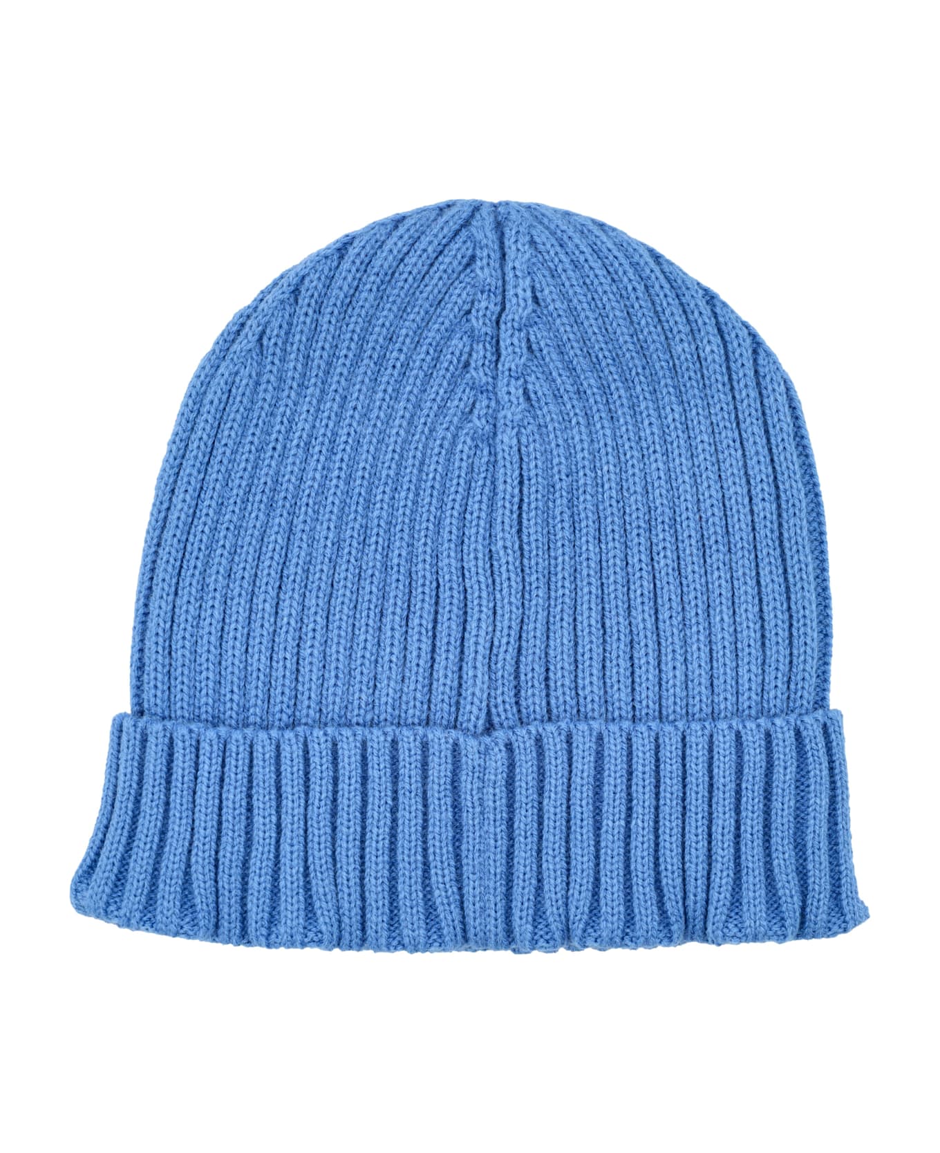 Dime Cursive Fold Beanie - SKY BLUE