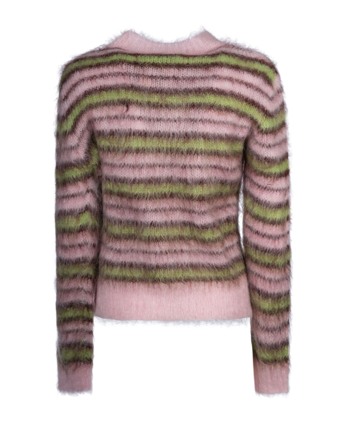 Marni Iconic Brushed Stripes Sweater - Quartz ニットウェア