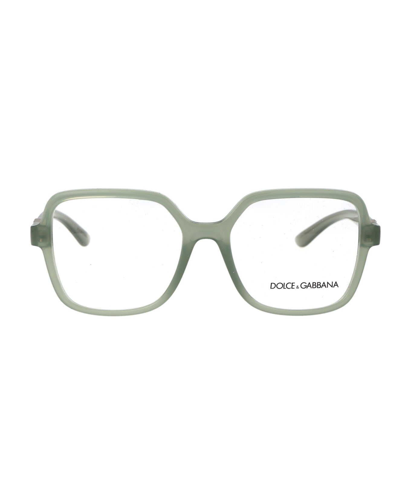Dolce & Gabbana Eyewear 0dg5105u Glasses - 3345 Milky Green アイウェア