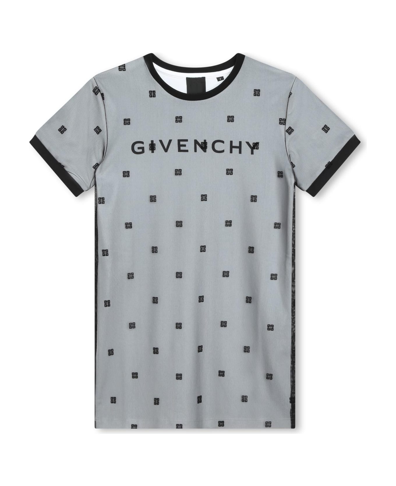 Givenchy T-shirt Model Dress With Logo - Black ワンピース＆ドレス