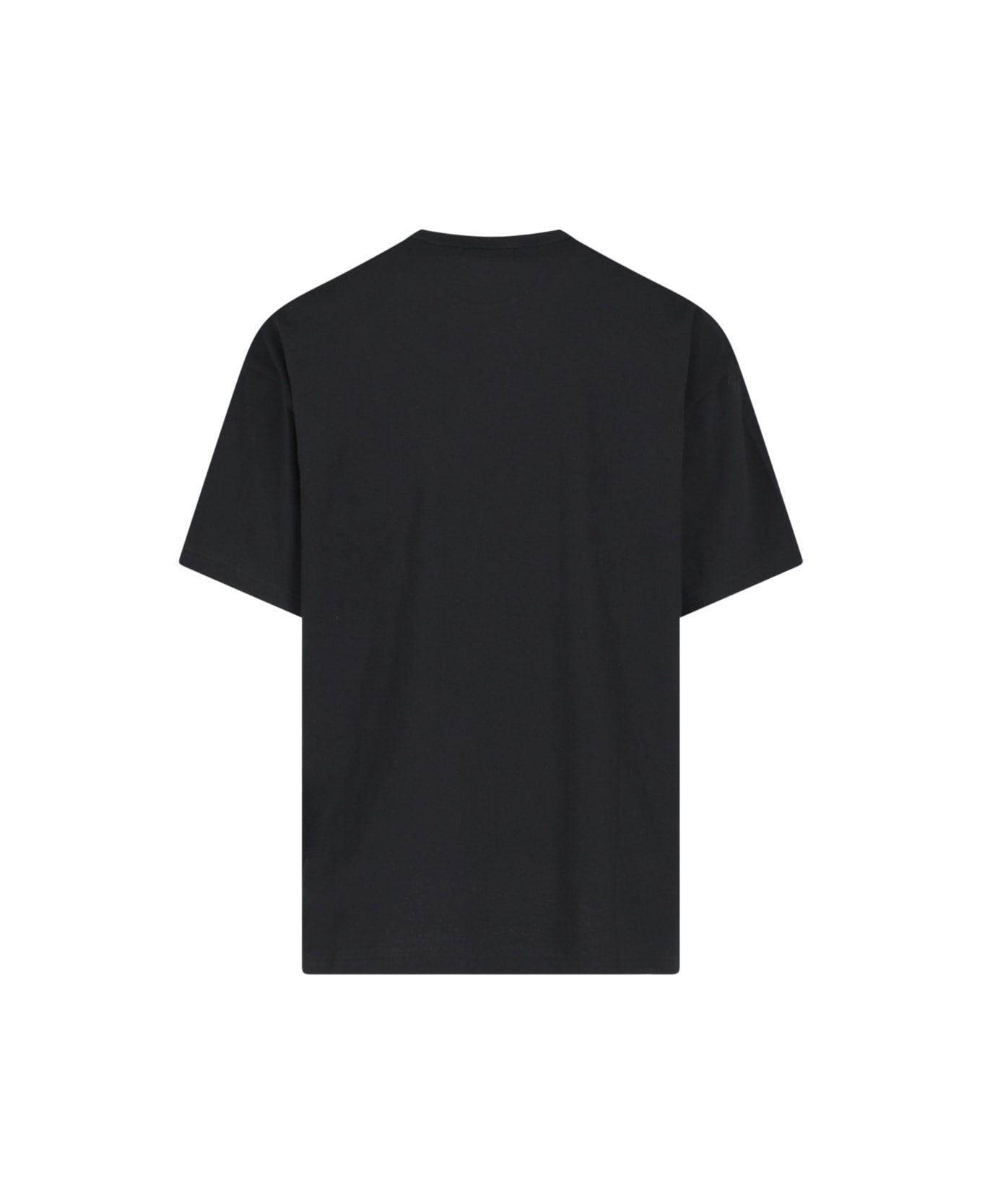 Black Comme des Garçons 'nike' Print T-shirt - Black   Tシャツ