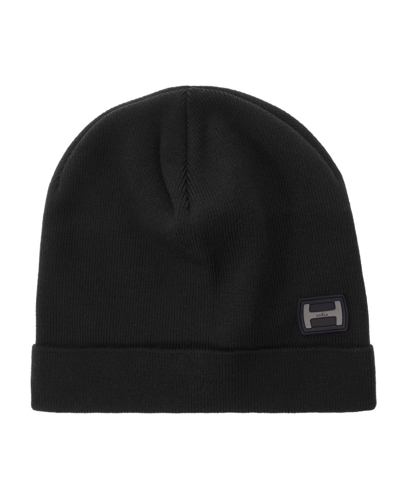 Hogan Wool-blend Hat - Black 帽子