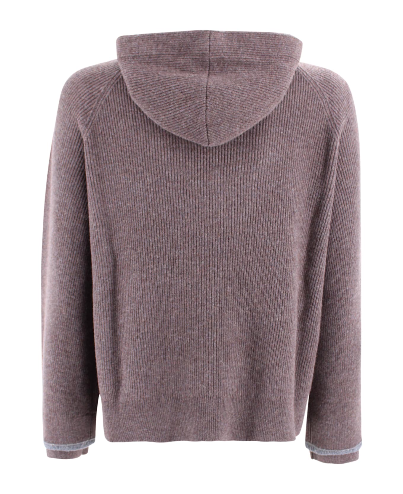 Brunello Cucinelli Hooded Sweater - Brown