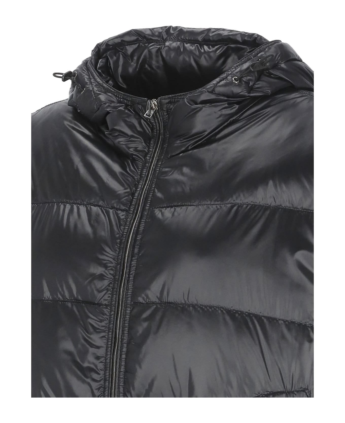 Herno Quilted Vest - Black