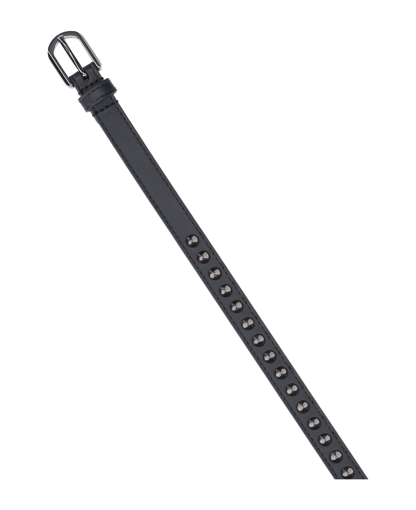 Christian Louboutin 
loubispikes
 Belt - BLACK/LOUBI/GUN METAL