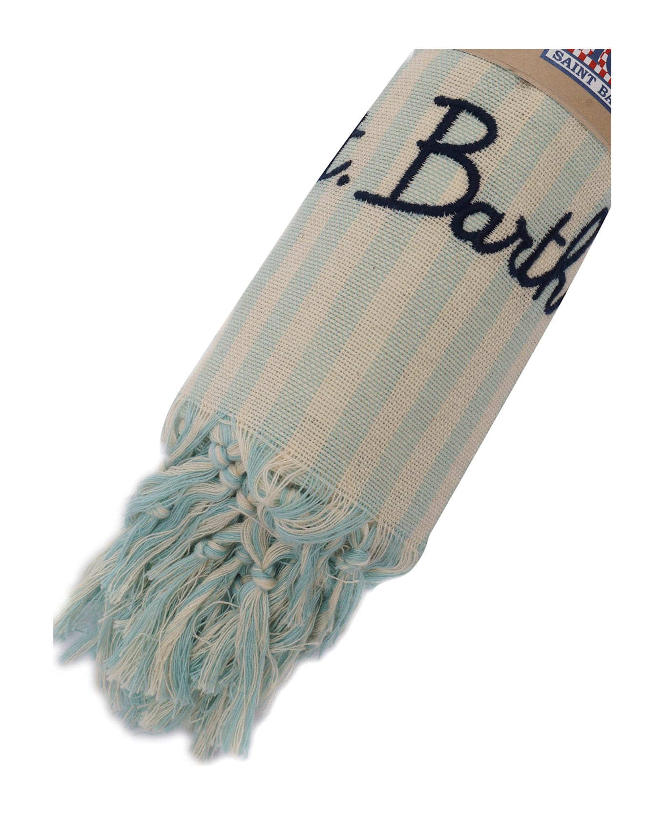 MC2 Saint Barth Ultra Light Beach Towel With Fringe - MULTICOLOR