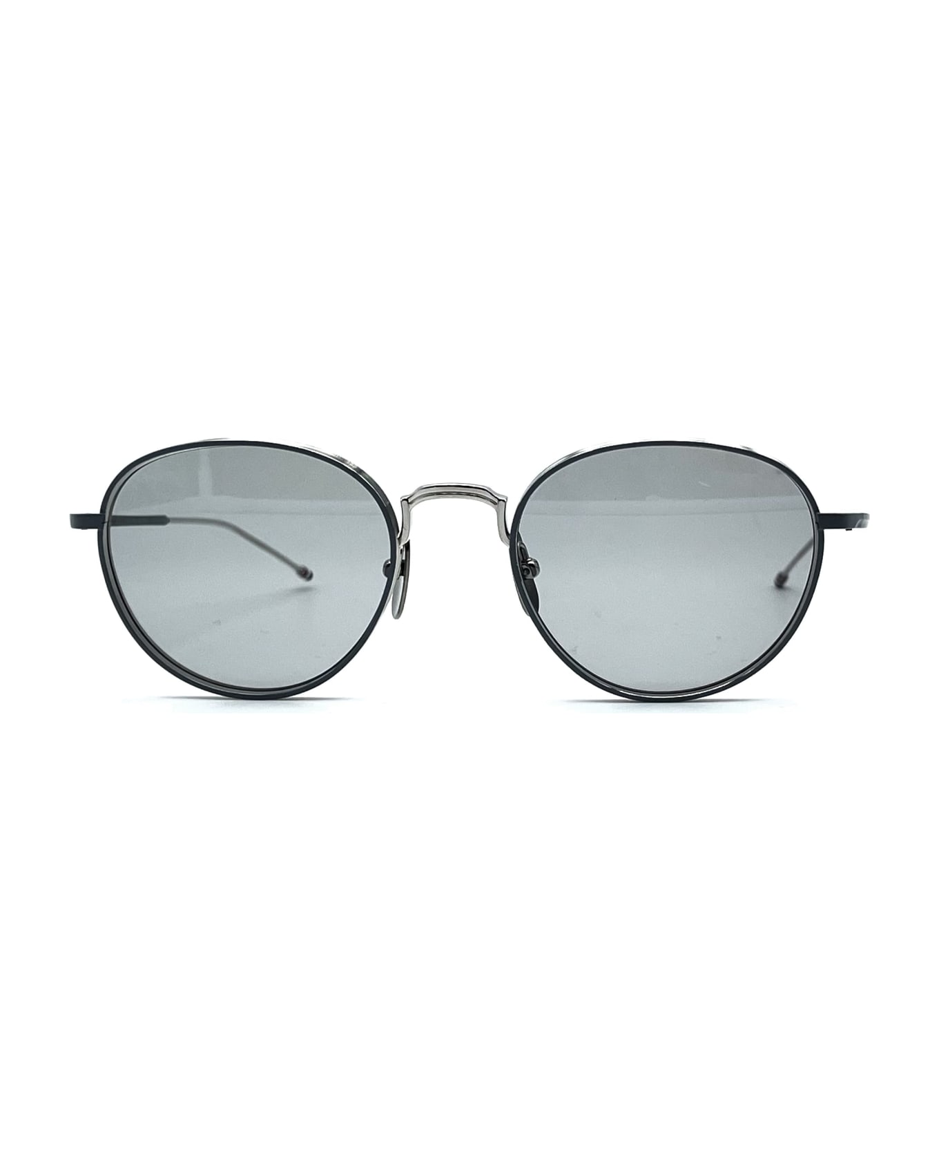 Thom Browne Round - Silver Glasses - Silver