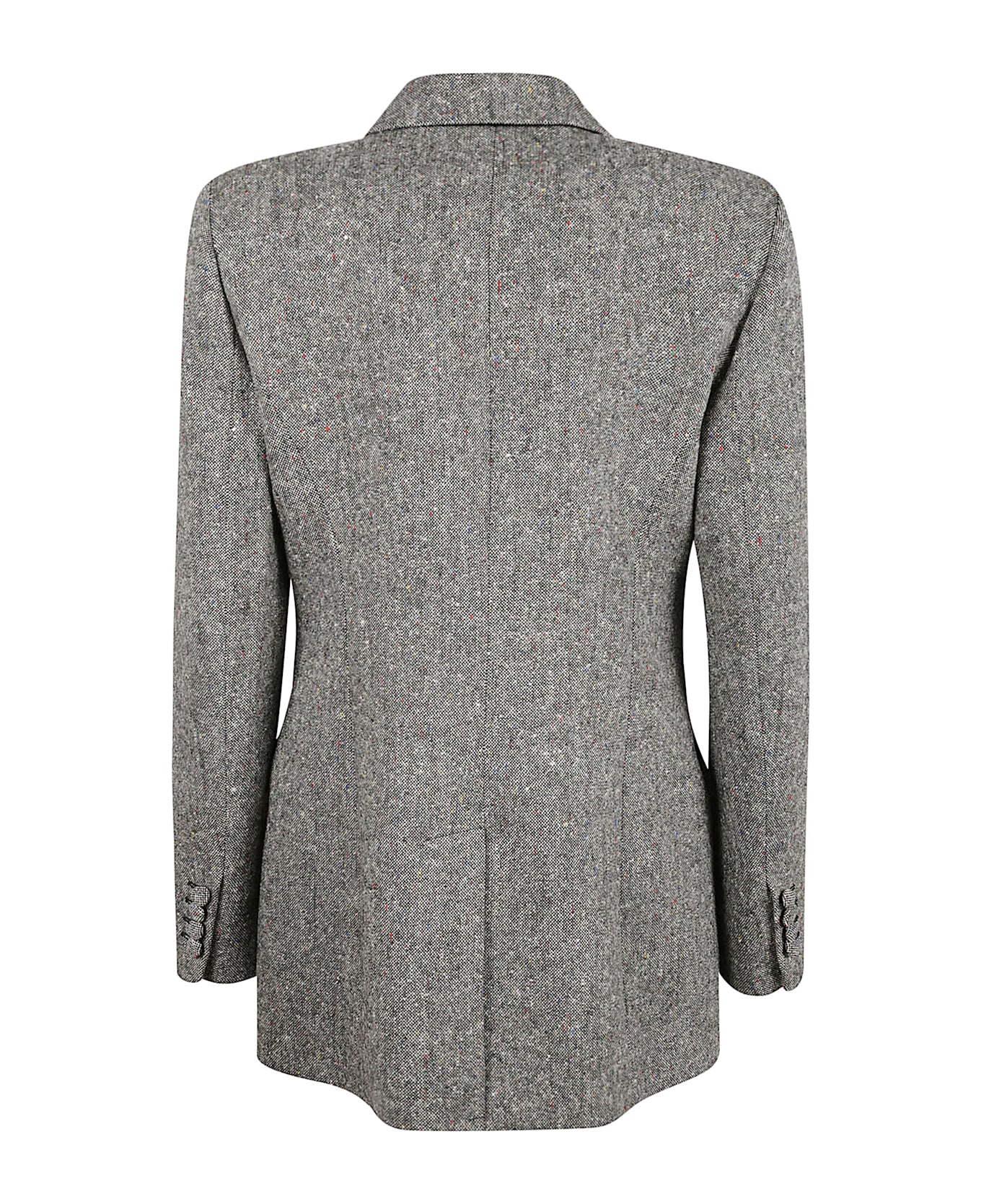 Valentino Garavani Double Breasted Blazer - IVORY, black