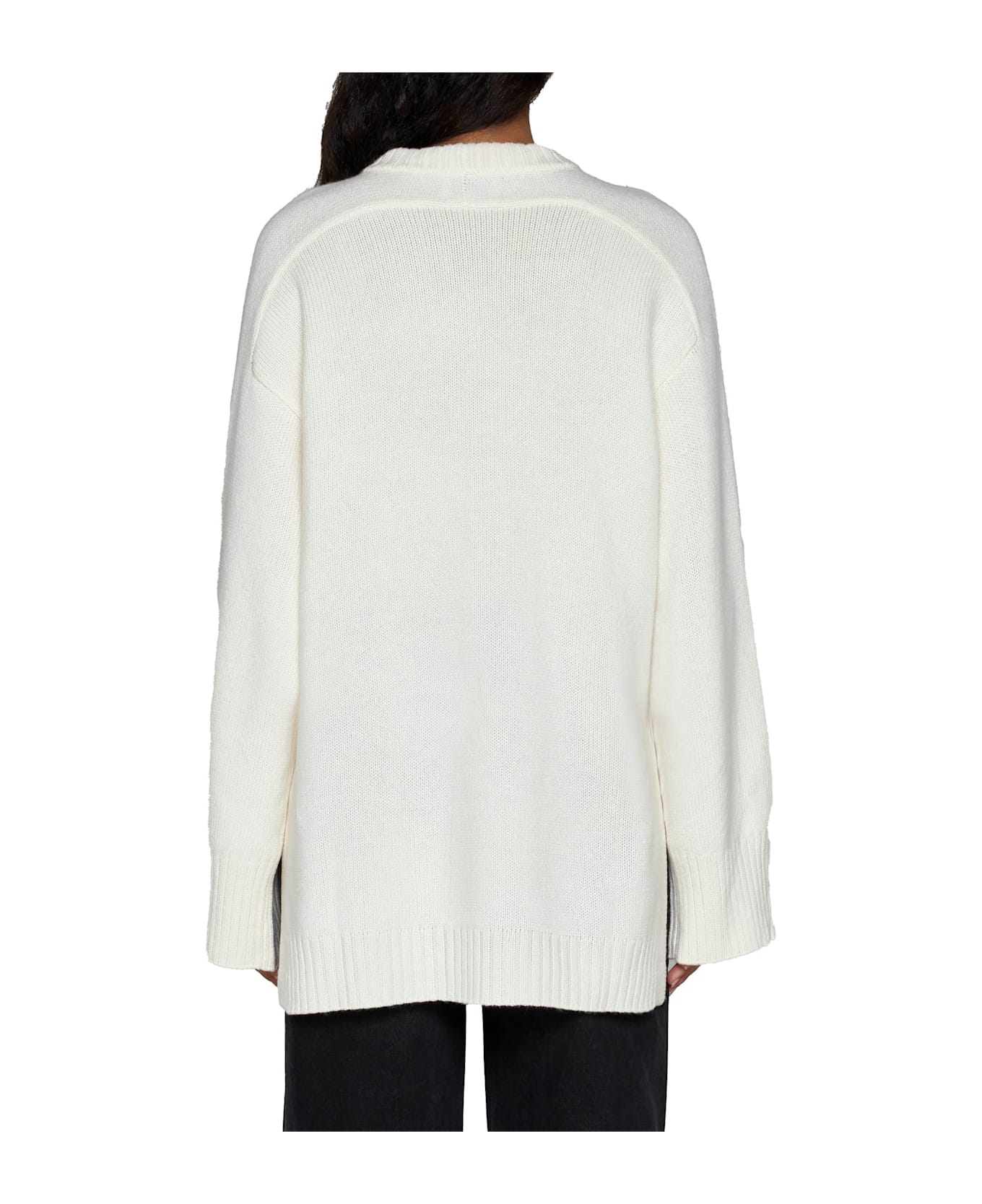 Loulou Studio Sweater - White